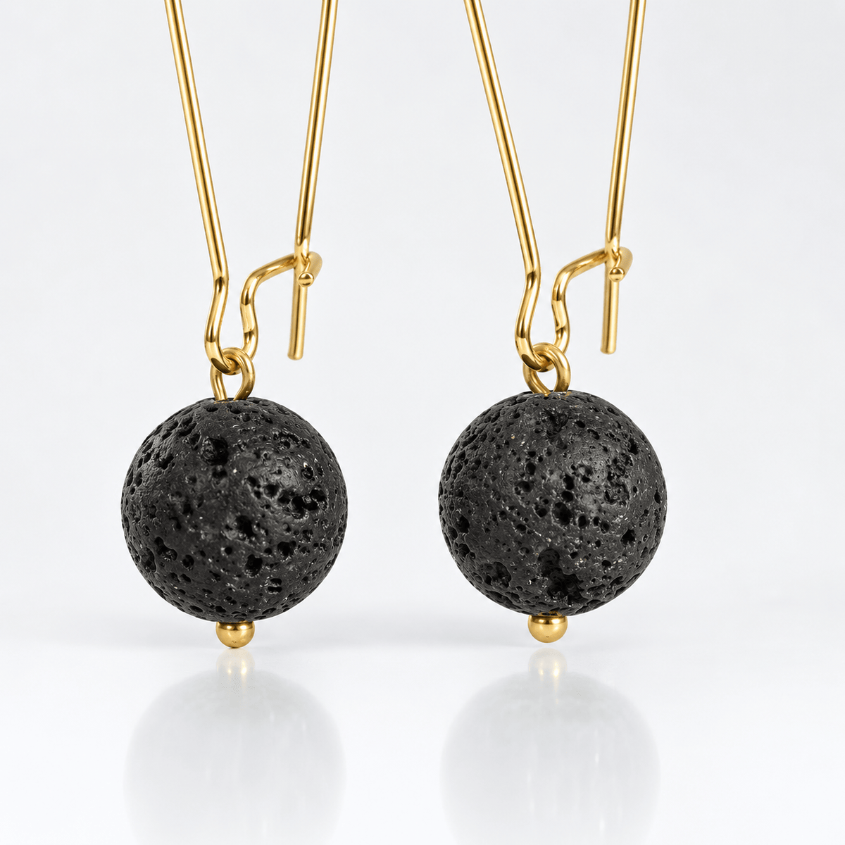 Kaiko Earrings Lava Aromatherapy | Drop Earrings