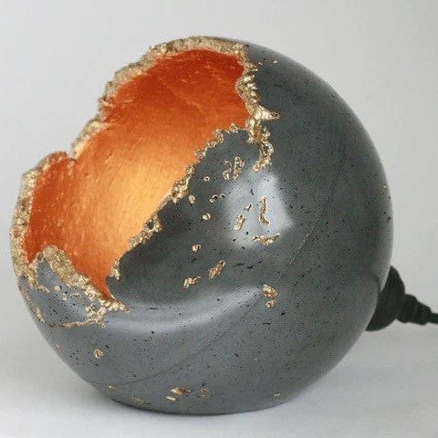 Kaiko Homewares Charcoal Grey Concrete | Lamp