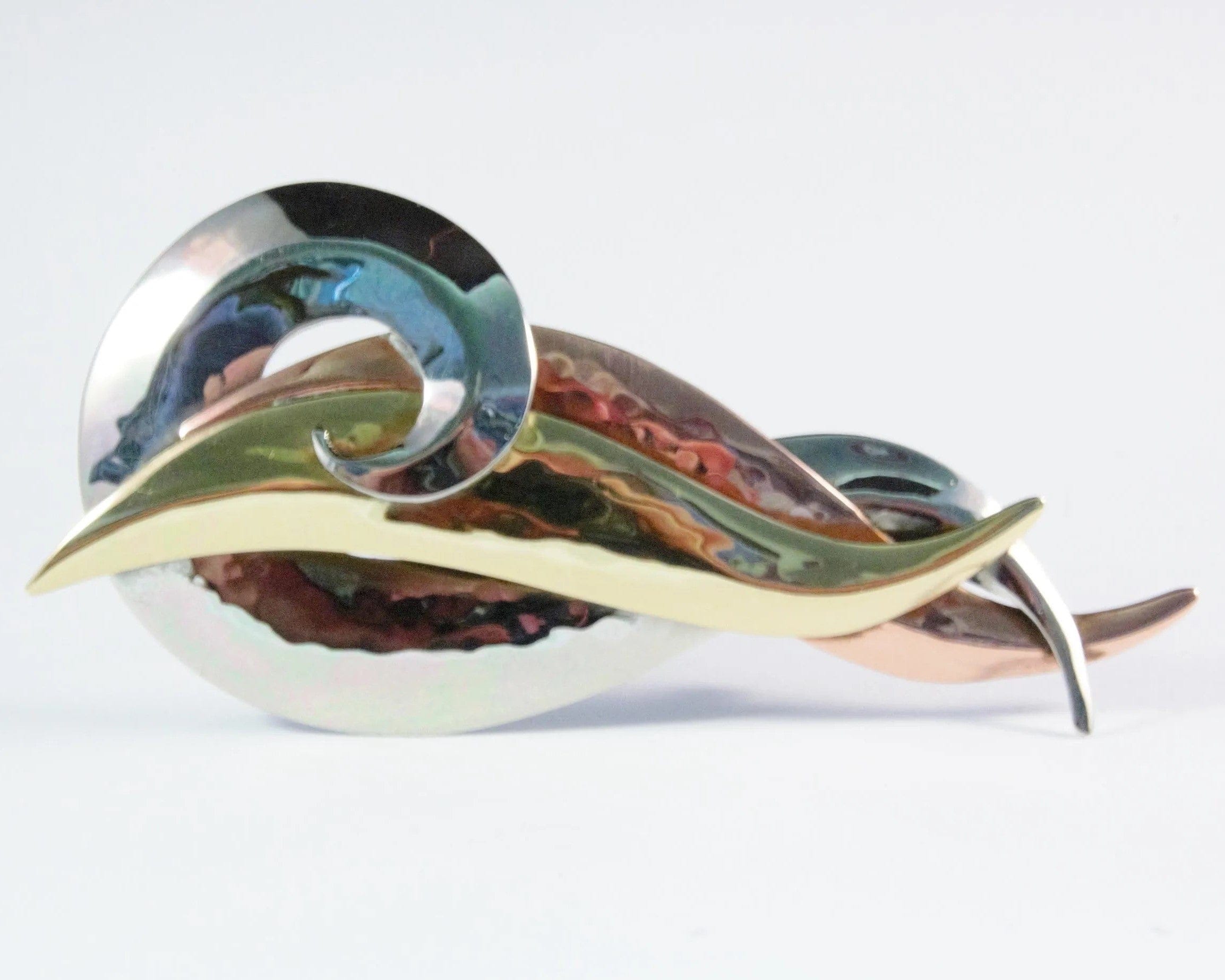 Kieran Cunningham Celtic Wave Brooch - Large