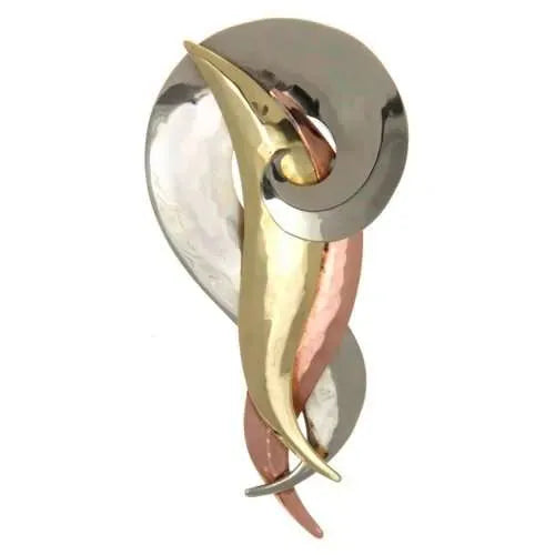 Kieran Cunningham Celtic Wave Brooch - Large