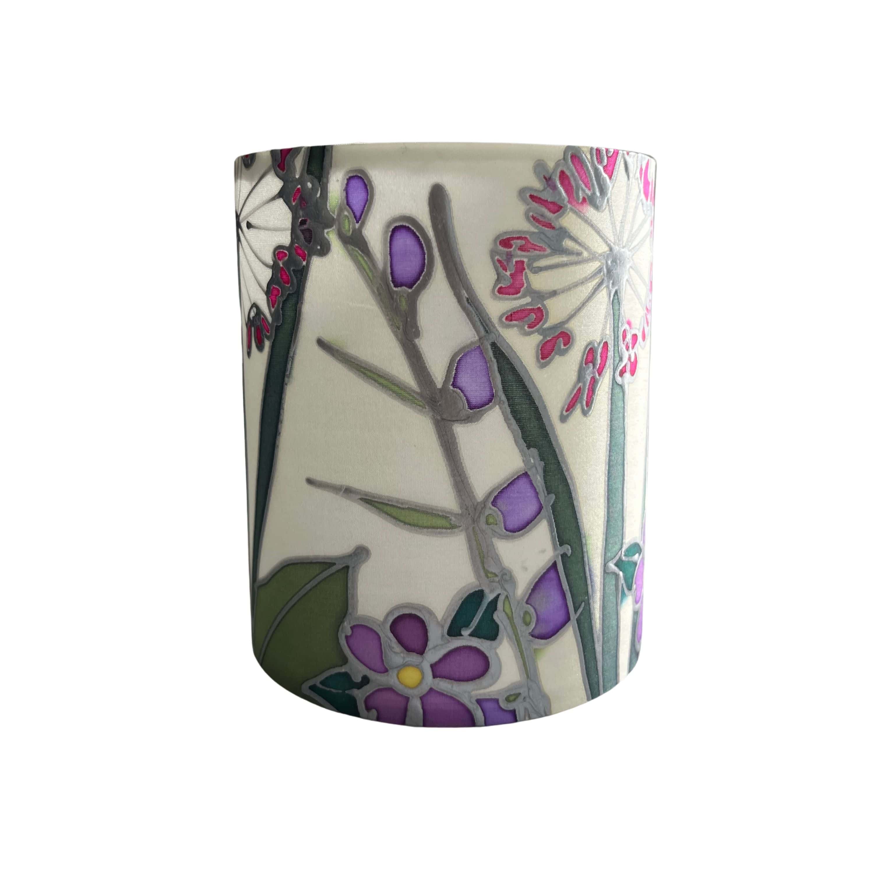 Koko Designs Cream Garden | Silk Tealight Holder