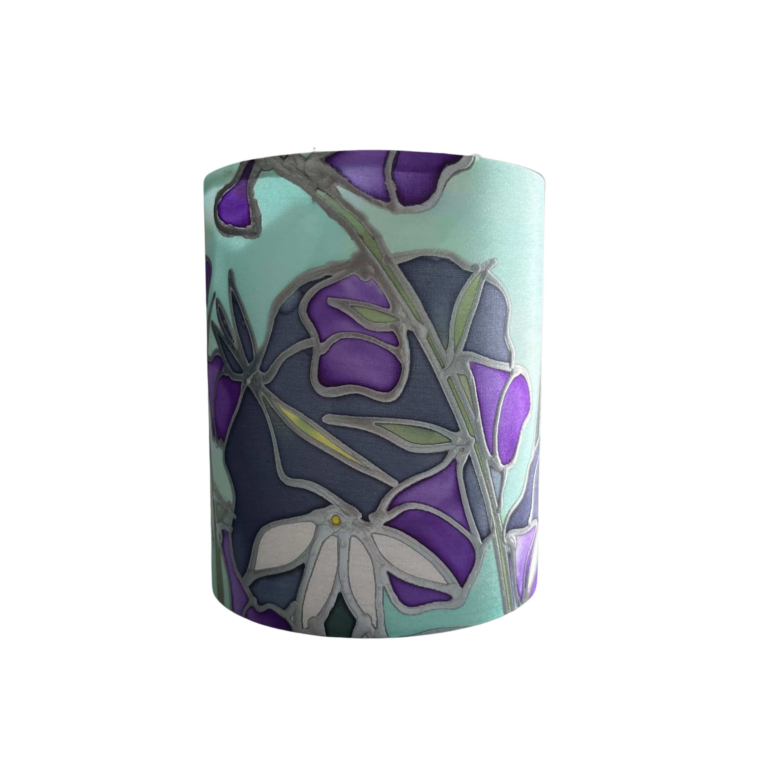 Koko Designs Dawn Hedgerow Blue | Silk Tealight Holder