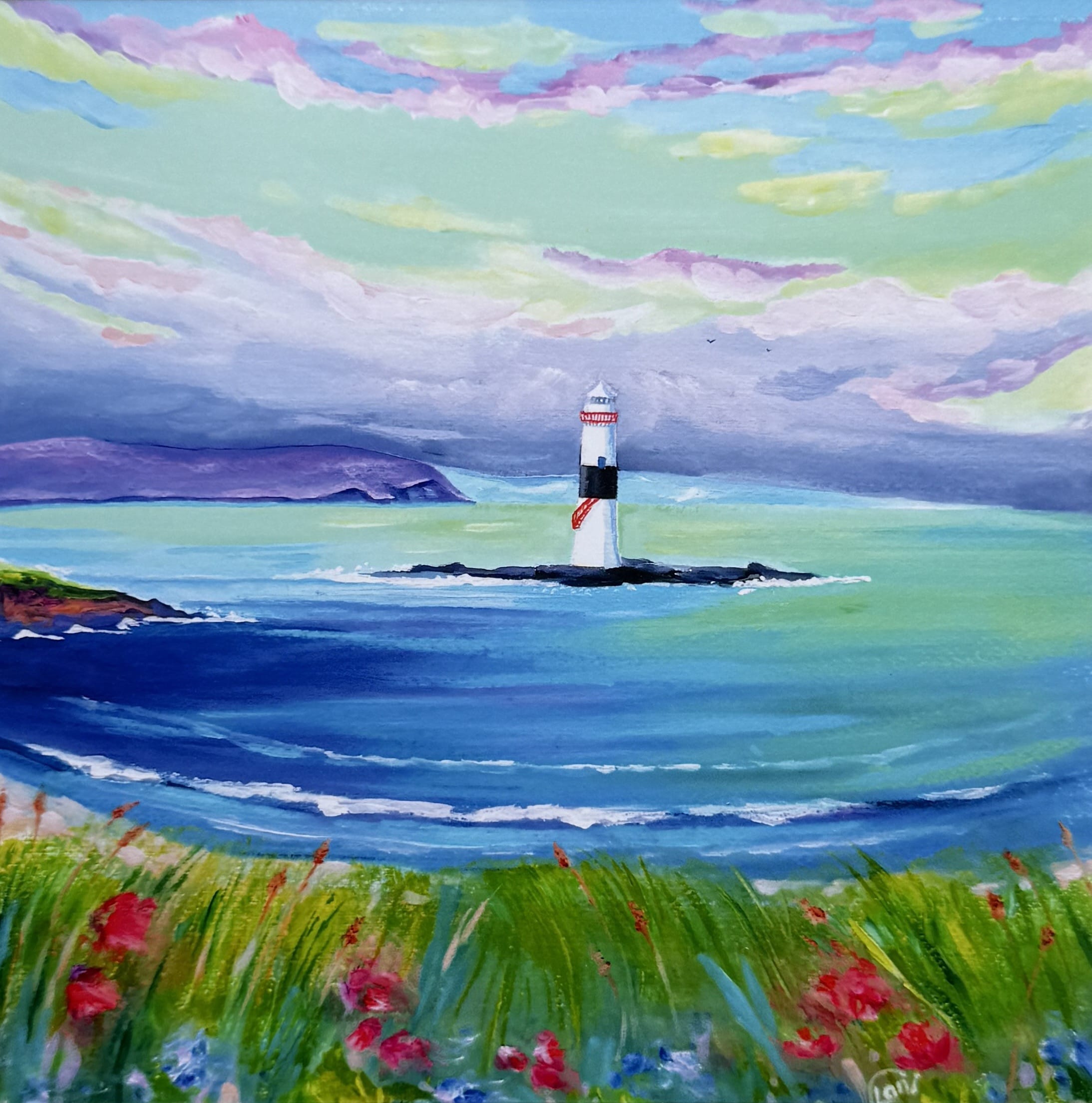 Lani Gregory A Balmy Breeze At Rosses Point | Framed Art Print