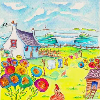 Lani Gregory Home Sweet Home | Framed Art Print