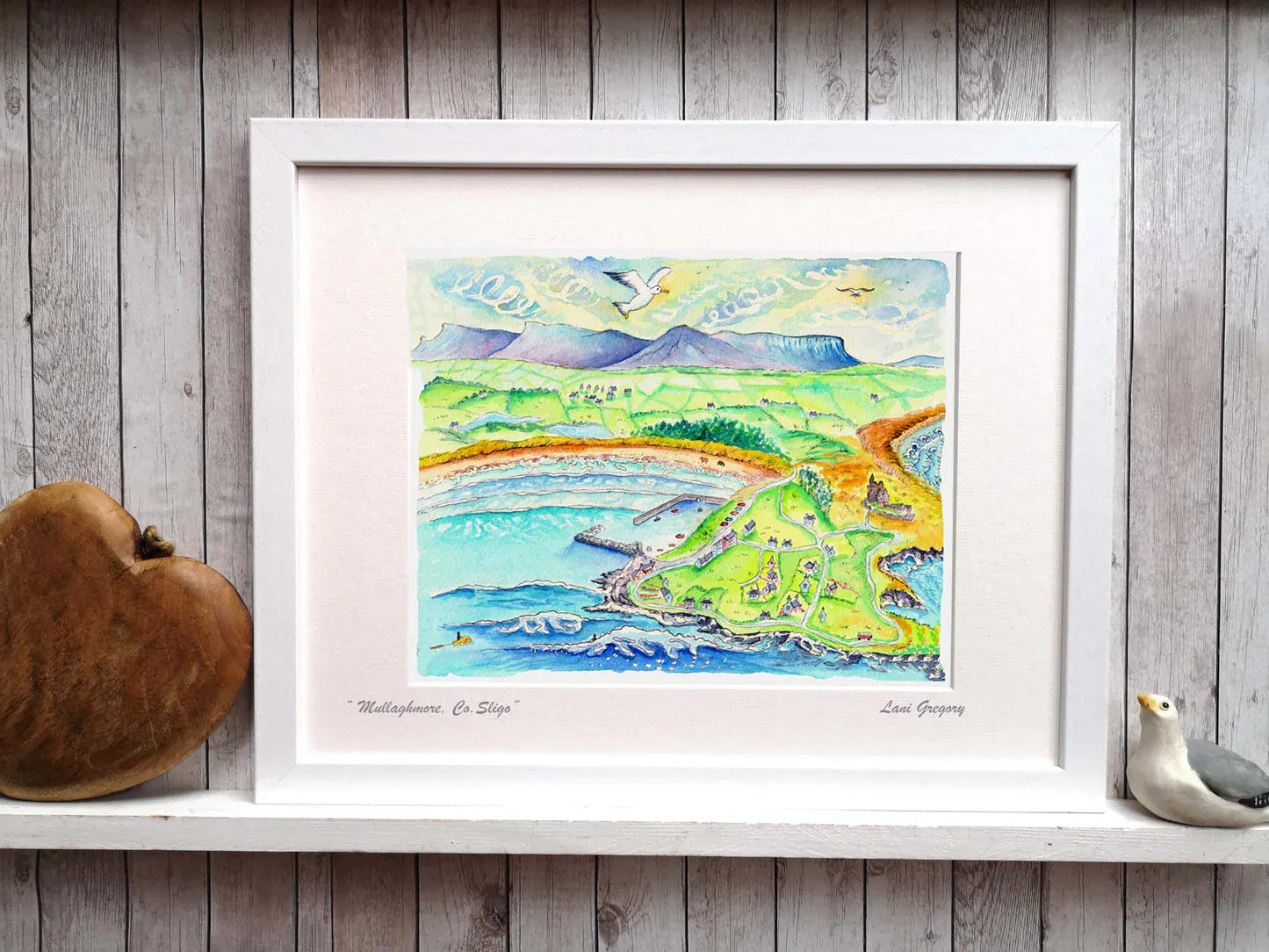 Lani Gregory Mullaghmore County Sligo | Framed Art Print