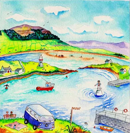 Lani Gregory Rosses Point Sligo | Framed Art Print
