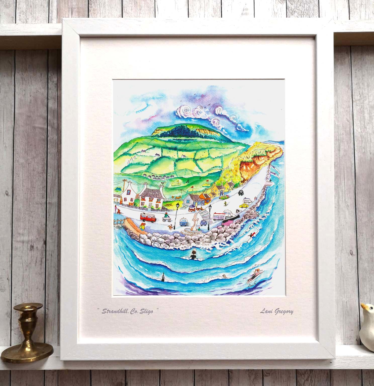 Strandhill | Framed Art Print