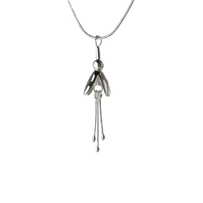 Linda Uhlemann Fuchsia | Sterling Silver Medium Pendant