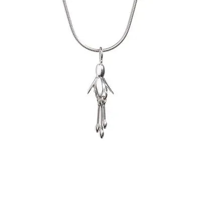 Linda Uhlemann Fuchsia | Sterling Silver Small Pendant