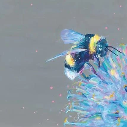 Lorraine Fletcher In Search of Nectar | Framed Art Print