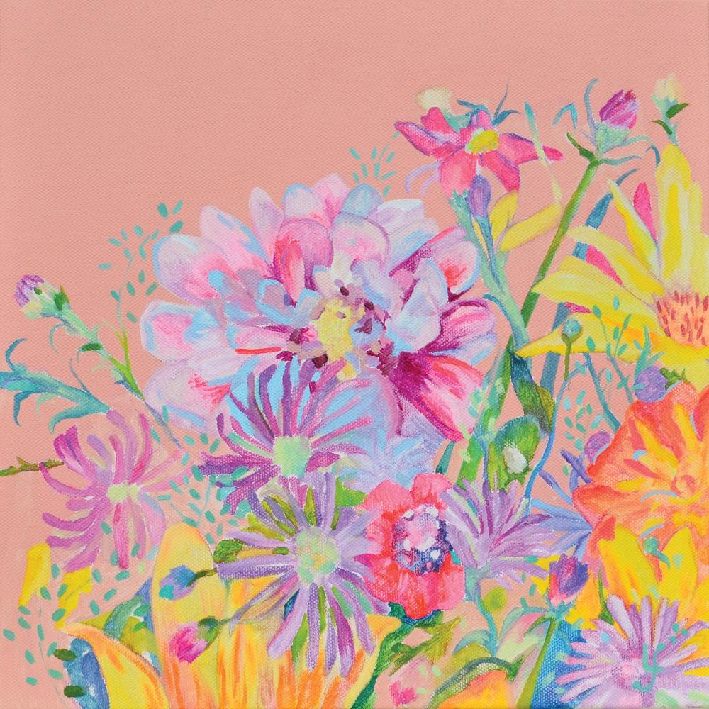 Lorraine Fletcher Live simply Bloom wildly  | Framed Art Print