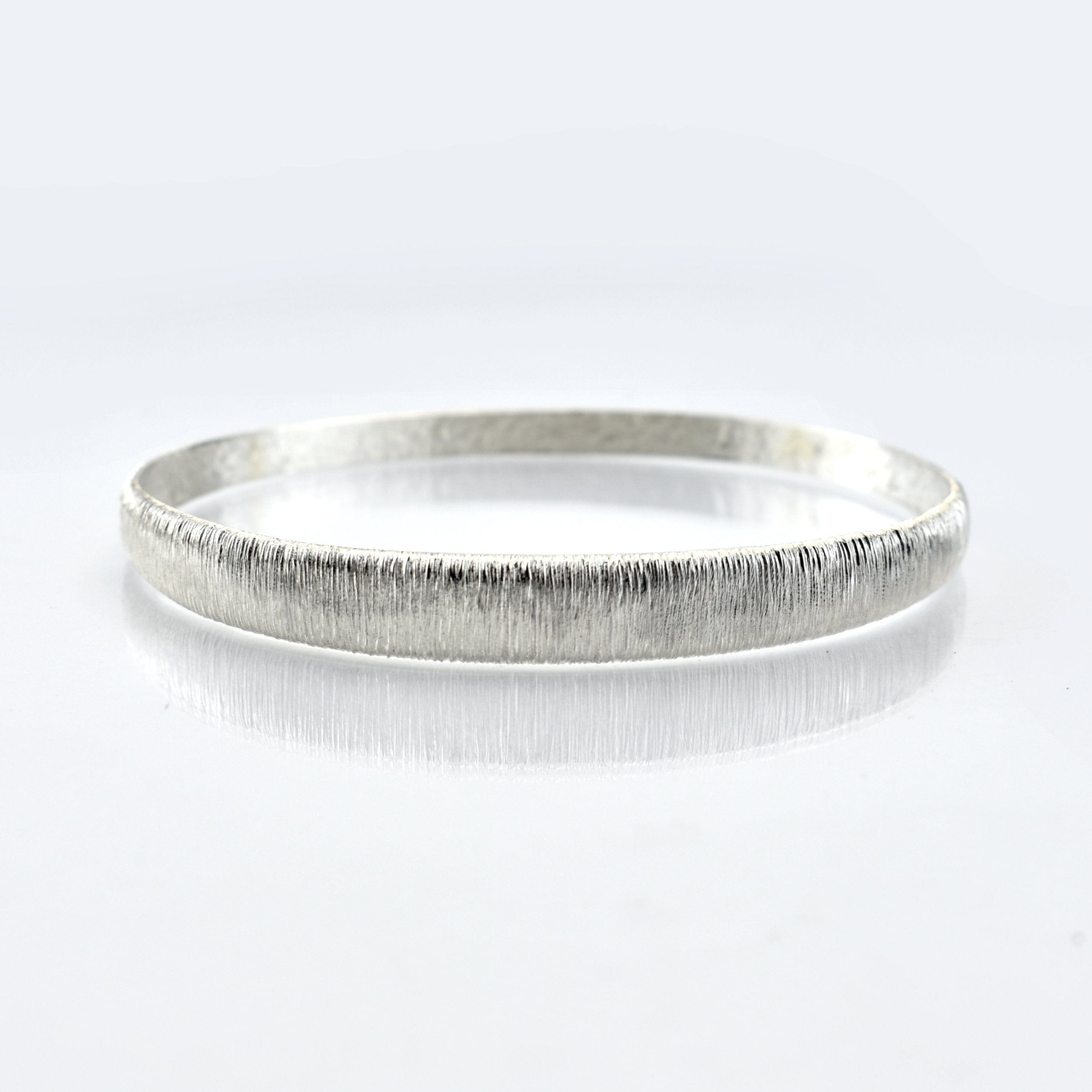 Martina Hamilton Bracelets/Bangles Croí­ Sliogán | Sterling Silver Bangle