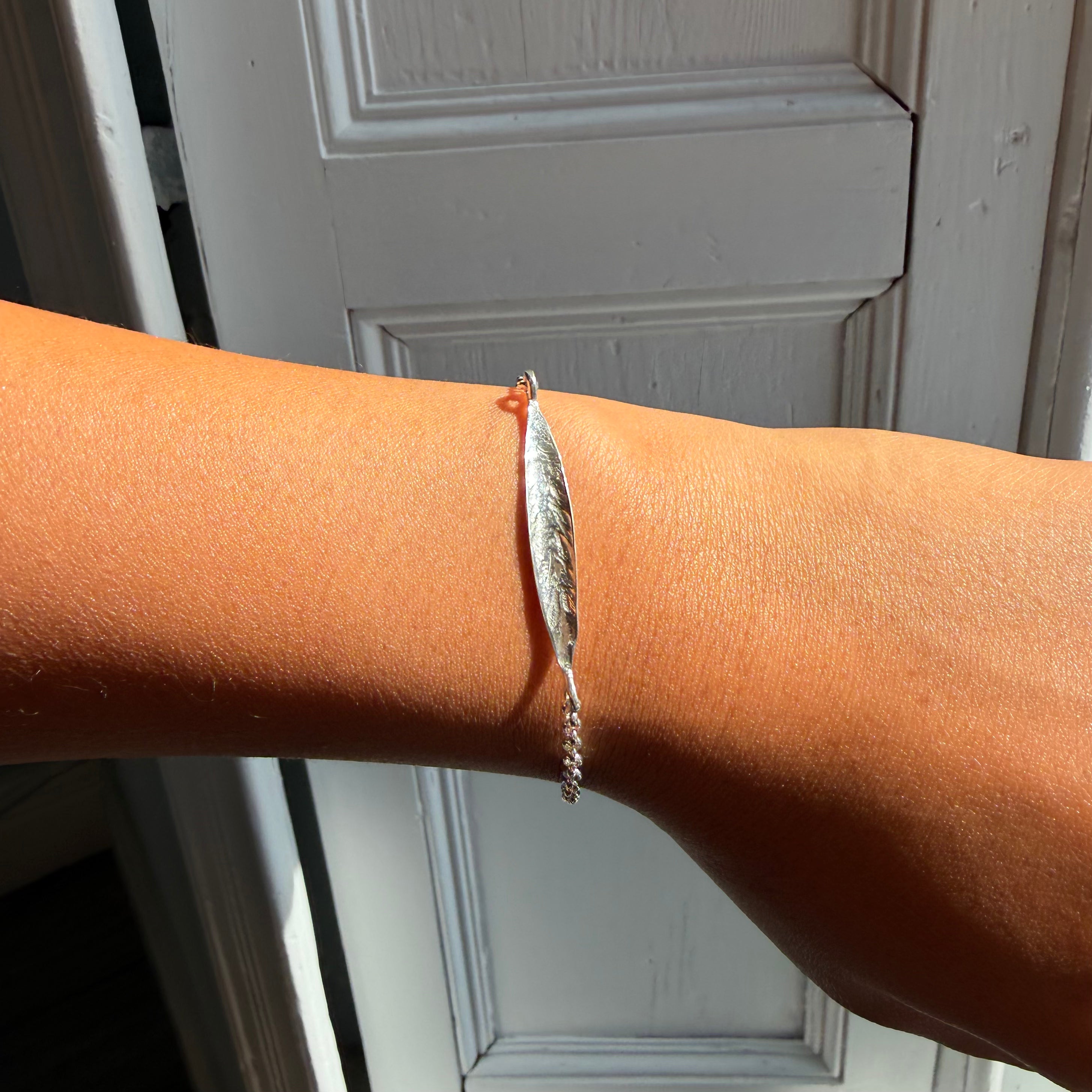 Martina Hamilton Bracelets/Bangles Leaf | Sterling Silver Bracelet