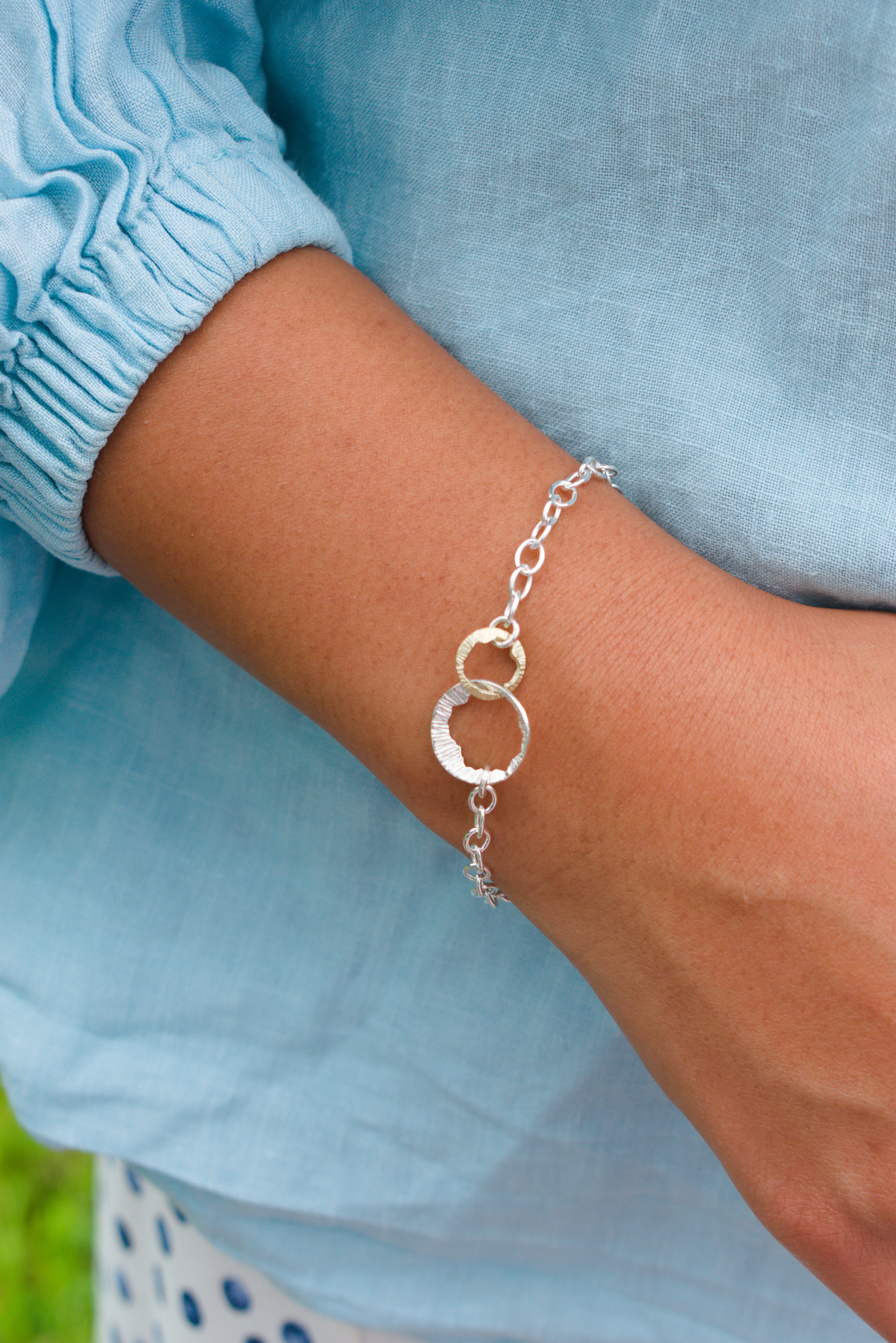 Martina Hamilton Bracelets/Bangles Shell | Sterling Silver Bracelet