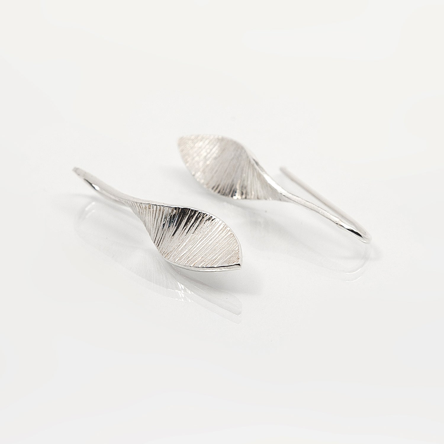 Martina Hamilton Earrings Bean Rí­ | Sterling Silver Drop Earrings Large
