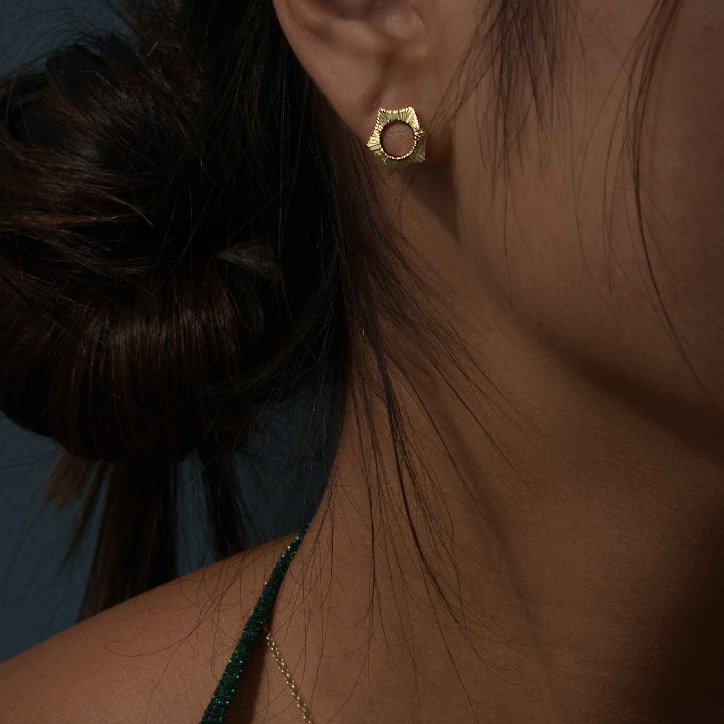 Martina Hamilton Earrings Ériu | 9ct Gold Stud Earrings Small