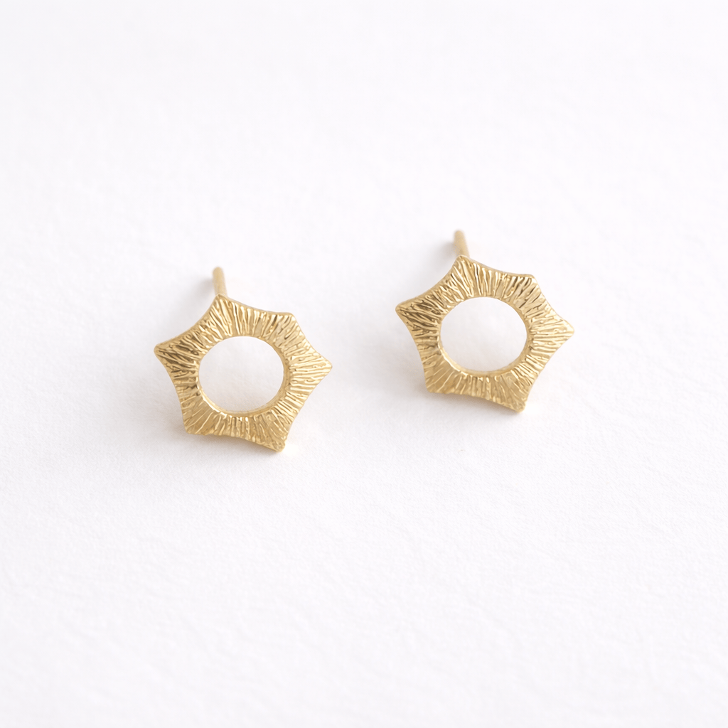Martina Hamilton Earrings Ériu | 9ct Gold Stud Earrings Small