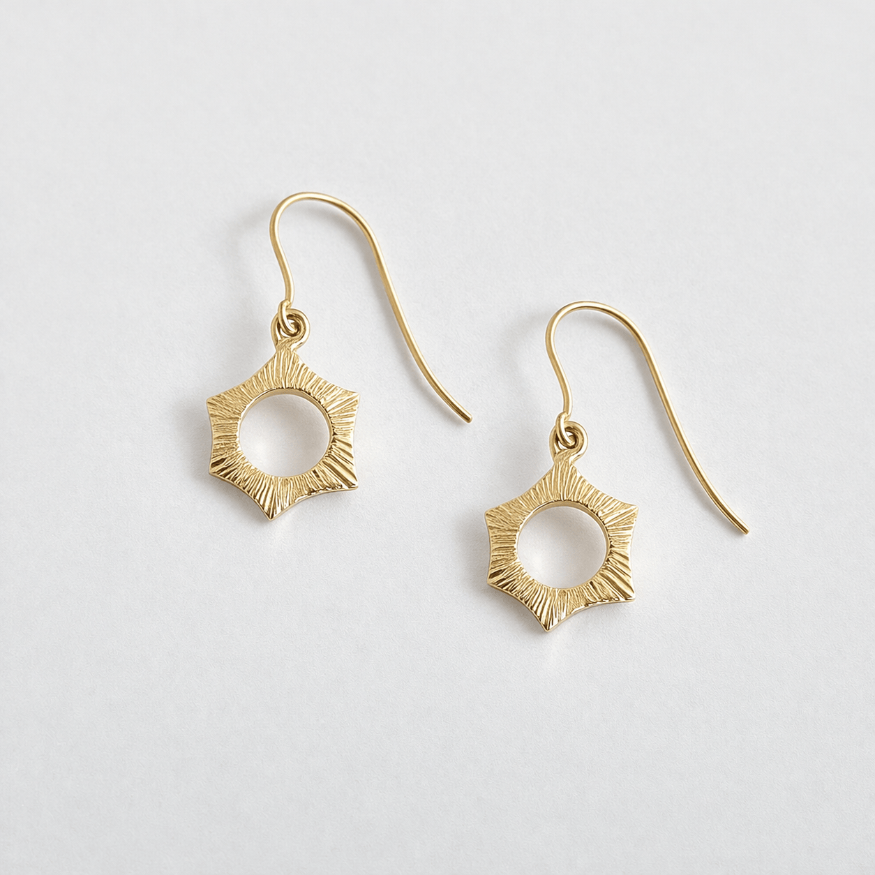 Martina Hamilton Earrings Ériu | 9ct Solid Gold Drop Earrings Small