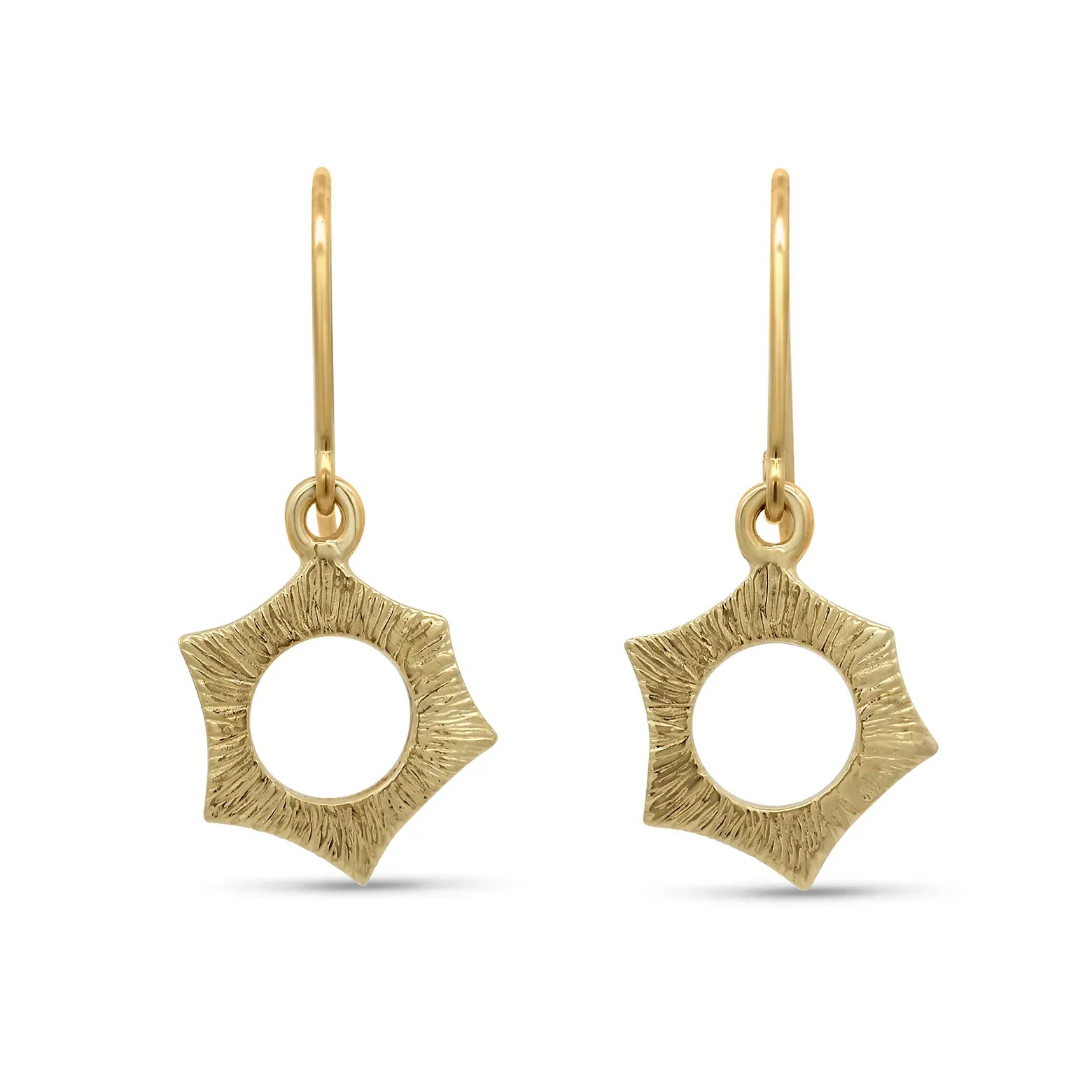Martina Hamilton Earrings Ériu | 9ct Solid Gold Drop Earrings Small
