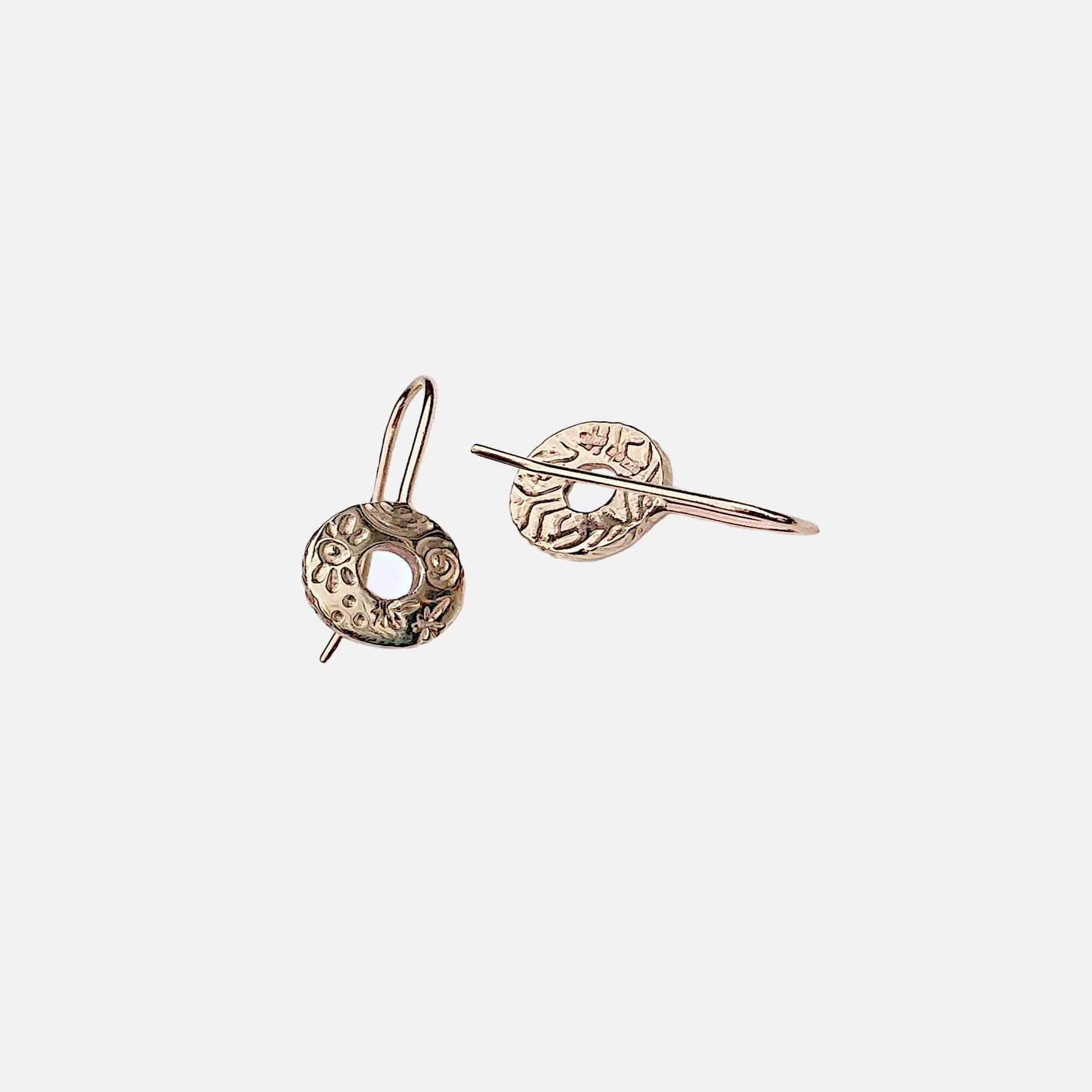 Martina Hamilton Earrings Heaven | 9ct Solid Gold Drop Earrings Small