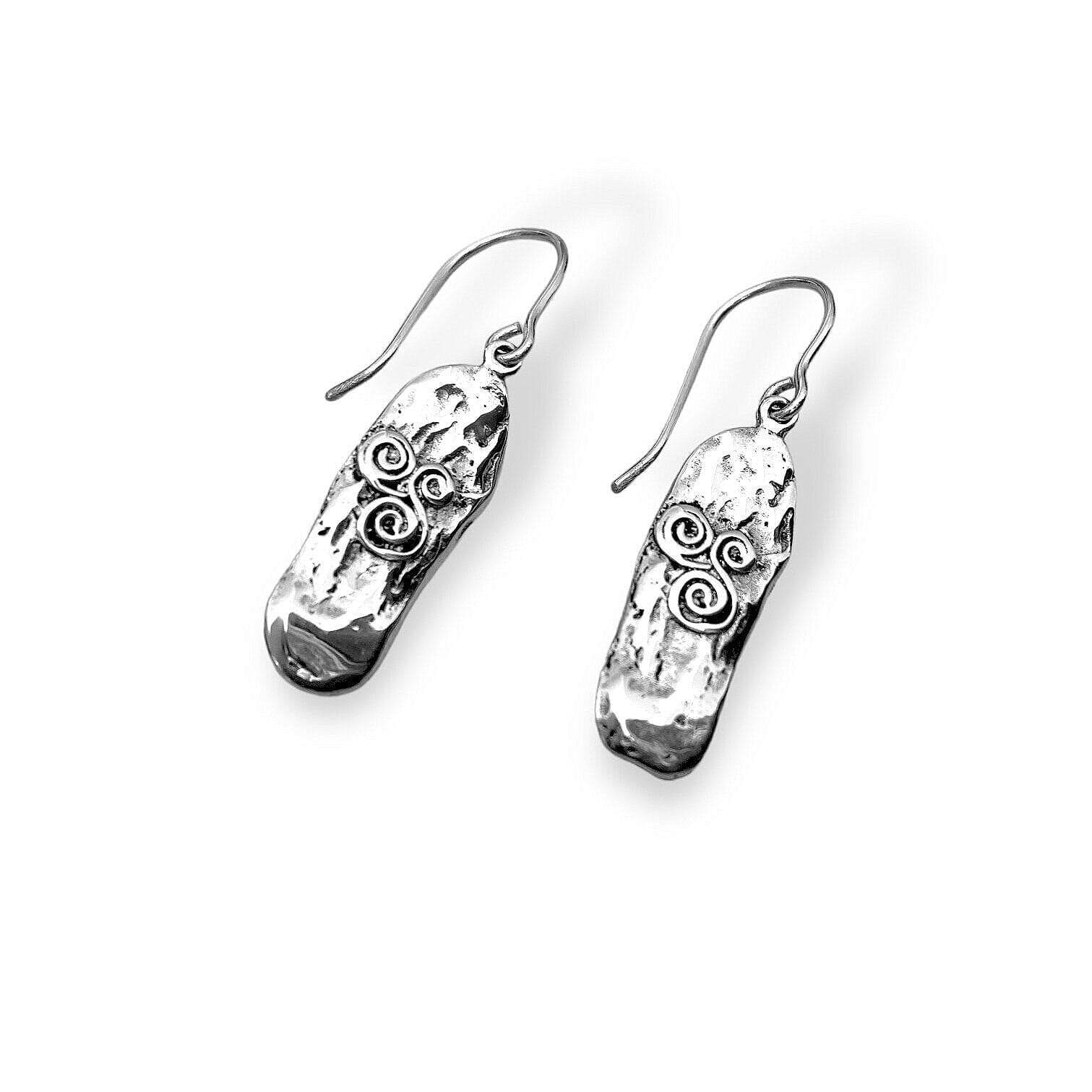 Martina Hamilton Earrings Newgrange | Sterling Silver Drop Earrings