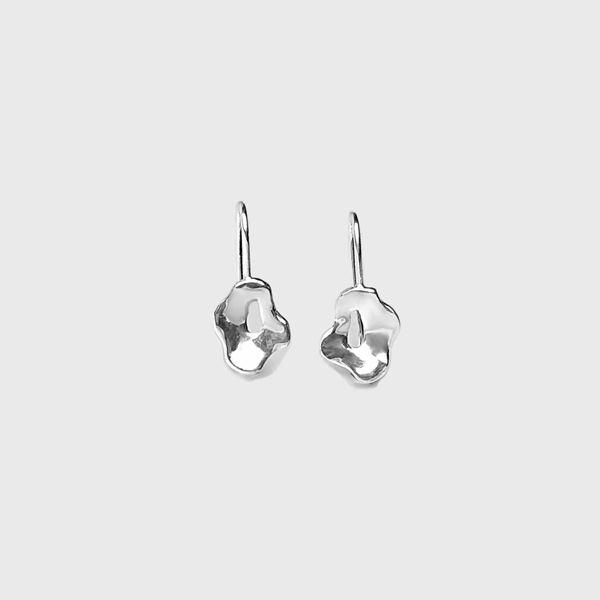 Martina Hamilton Earrings Reflections | Sterling Silver Drop Earrings Petite