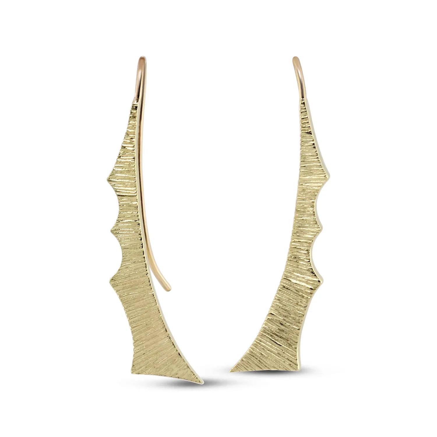 Martina Hamilton Earrings Seashore | 9ct Gold Drop Earrings