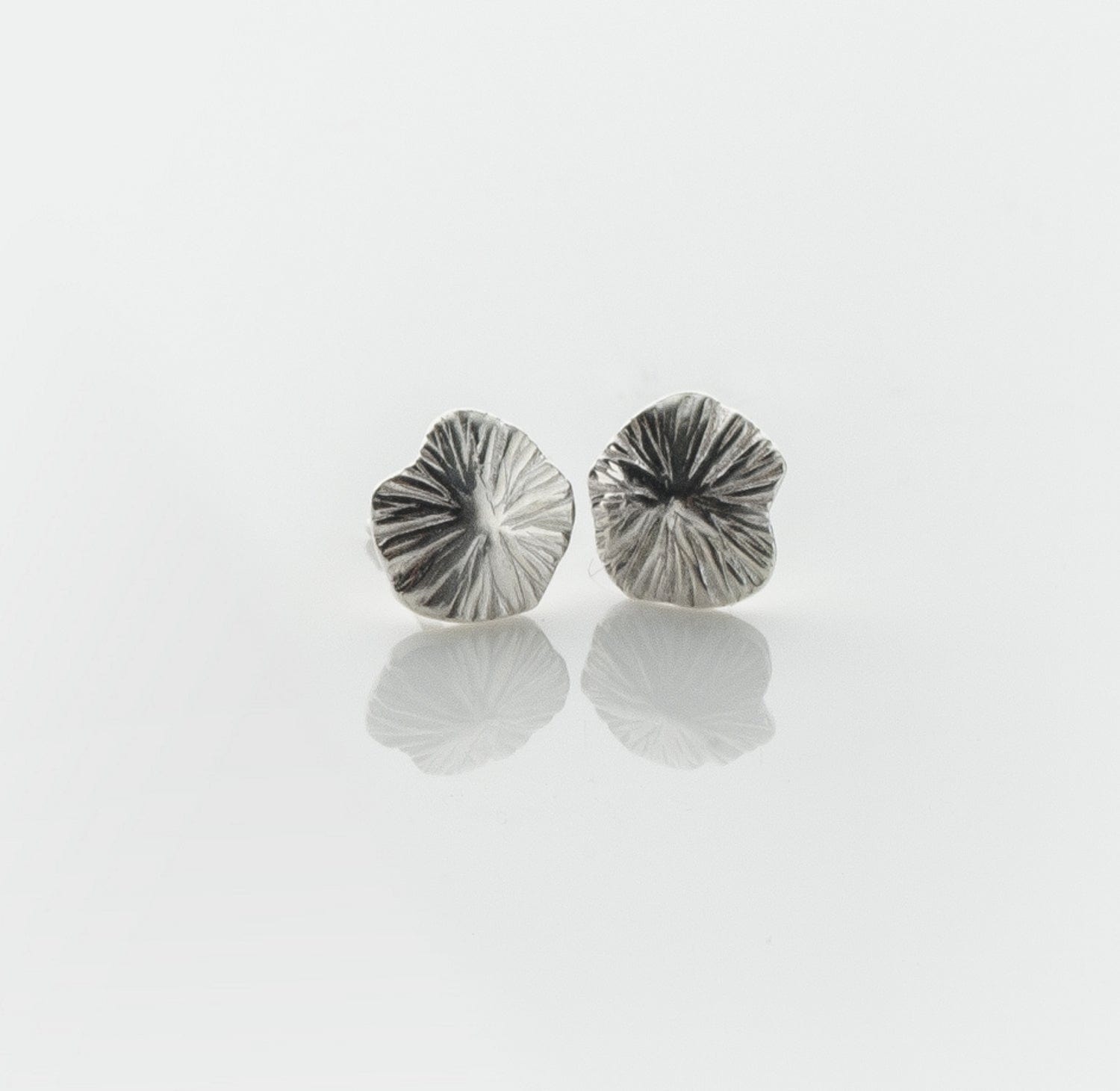 Martina Hamilton Earrings Seashore | Sterling Silver Stud Earrings Petite