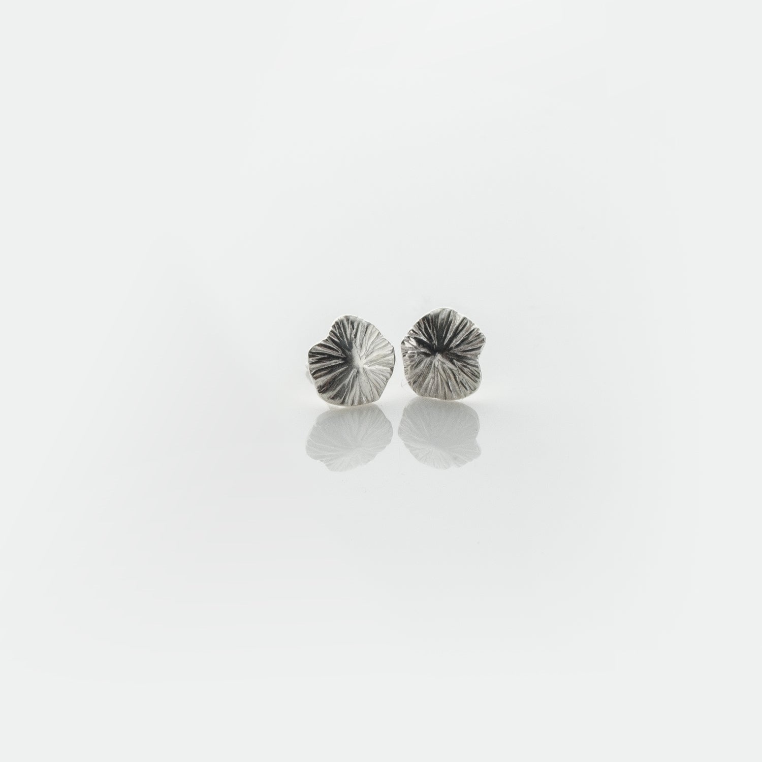 Martina Hamilton Earrings Seashore | Sterling Silver Stud Earrings Petite