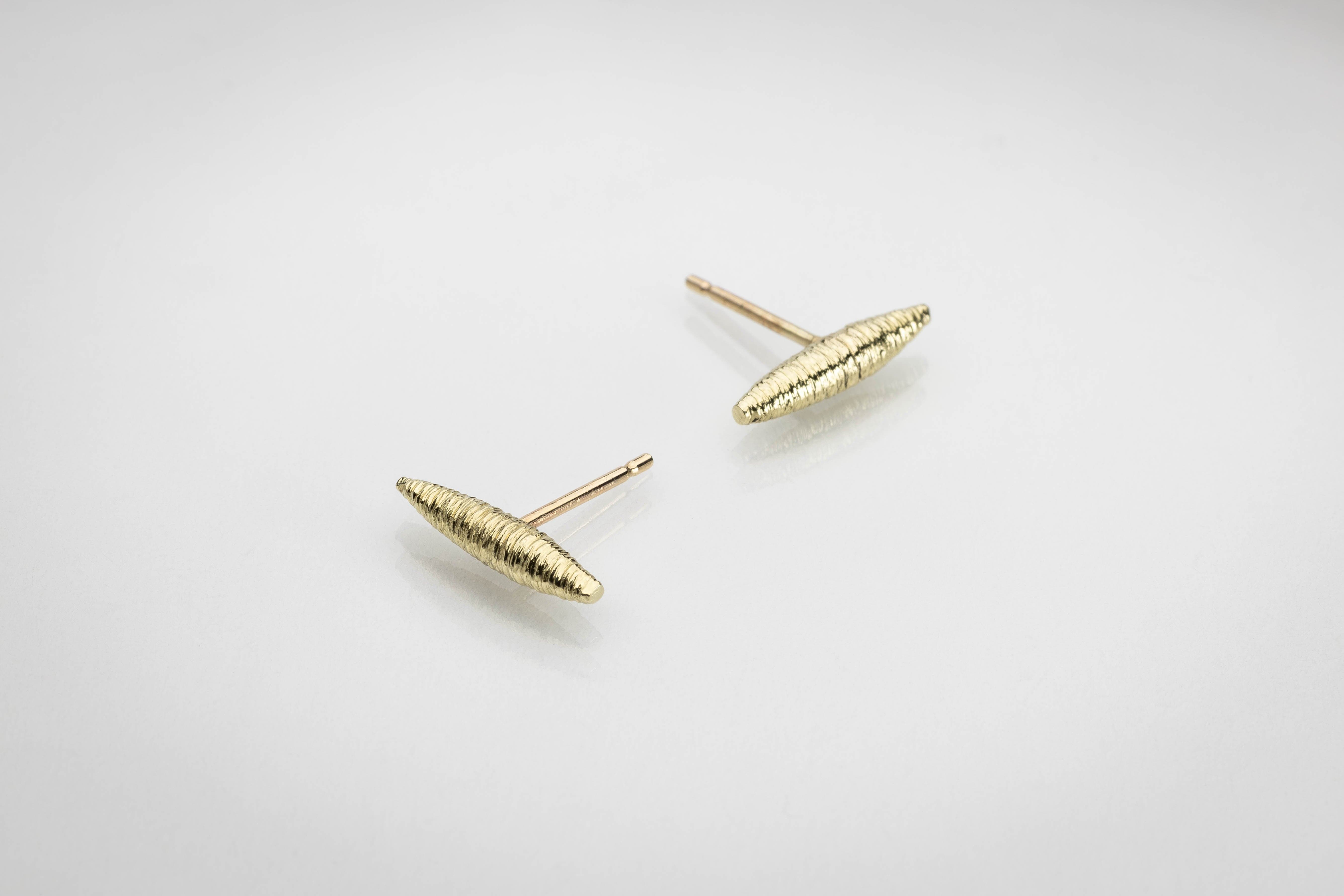 Martina Hamilton Earrings Síoda | 9ct Solid Gold Stud Earrings Petite