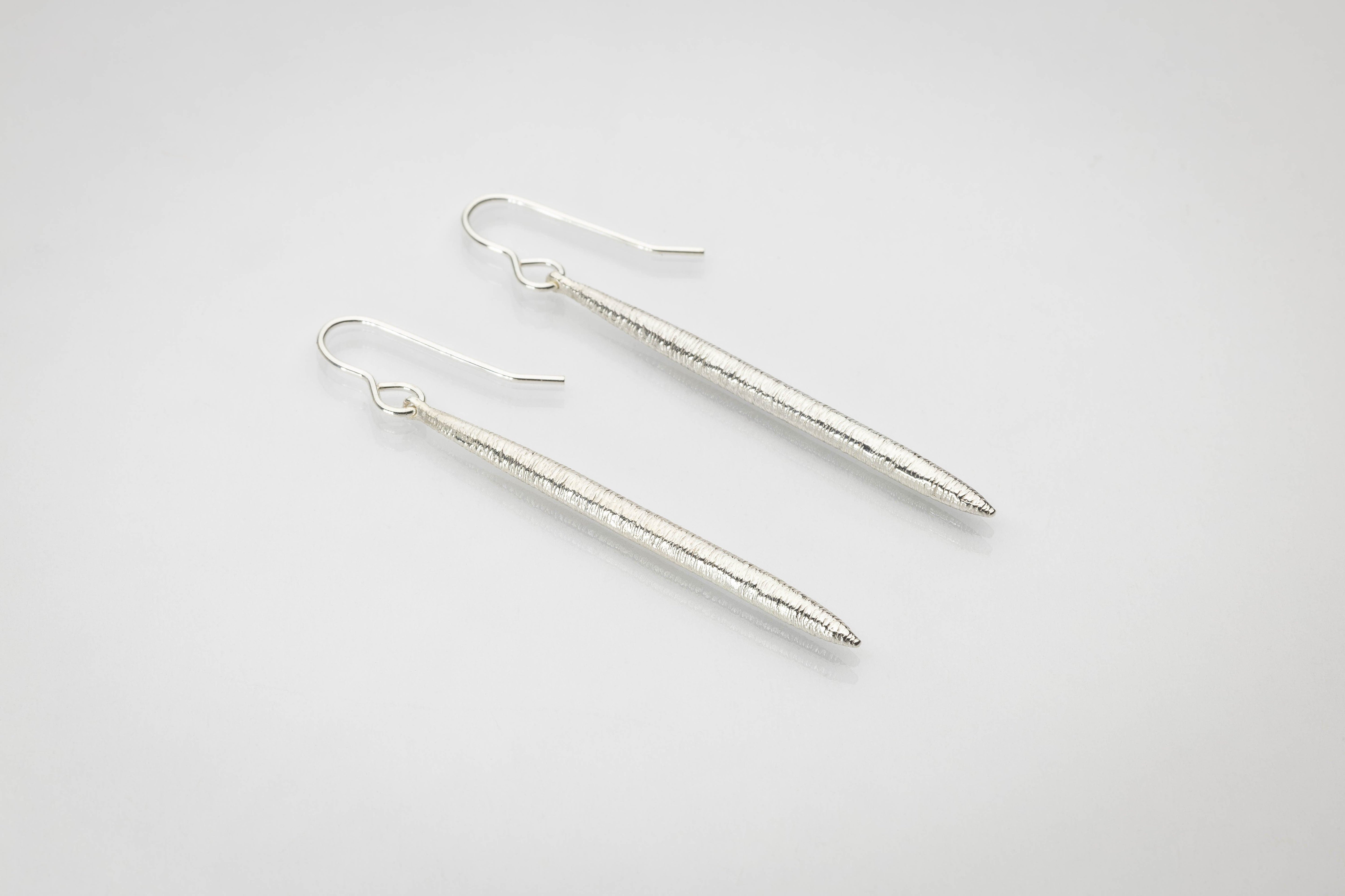 Martina Hamilton SÃ­oda | Sterling Silver Drop Earrings Large