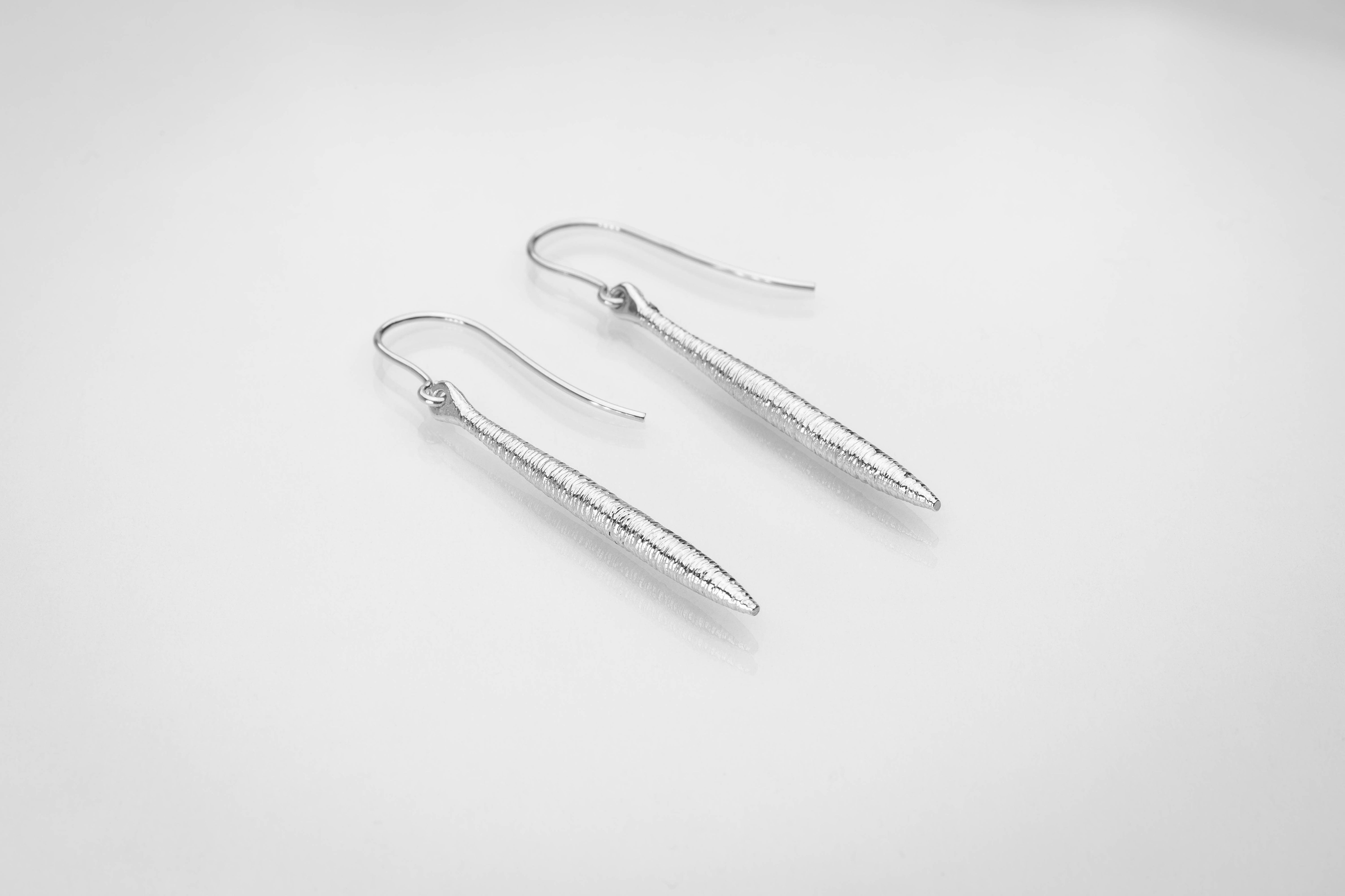 Martina Hamilton Earrings Síoda | Sterling Silver Drop Earrings Medium