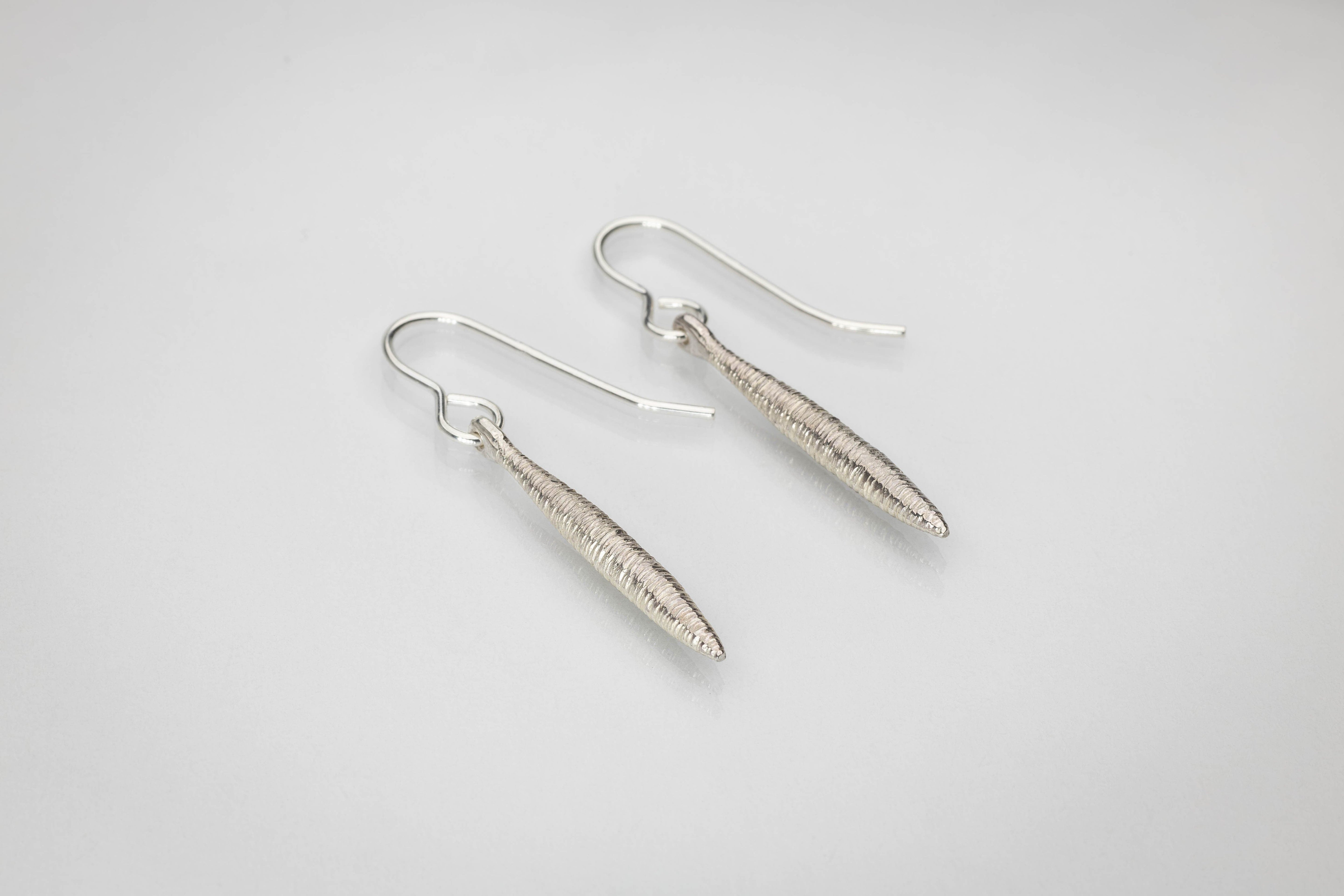 Martina Hamilton Earrings Síoda | Sterling Silver Drop Earrings Small