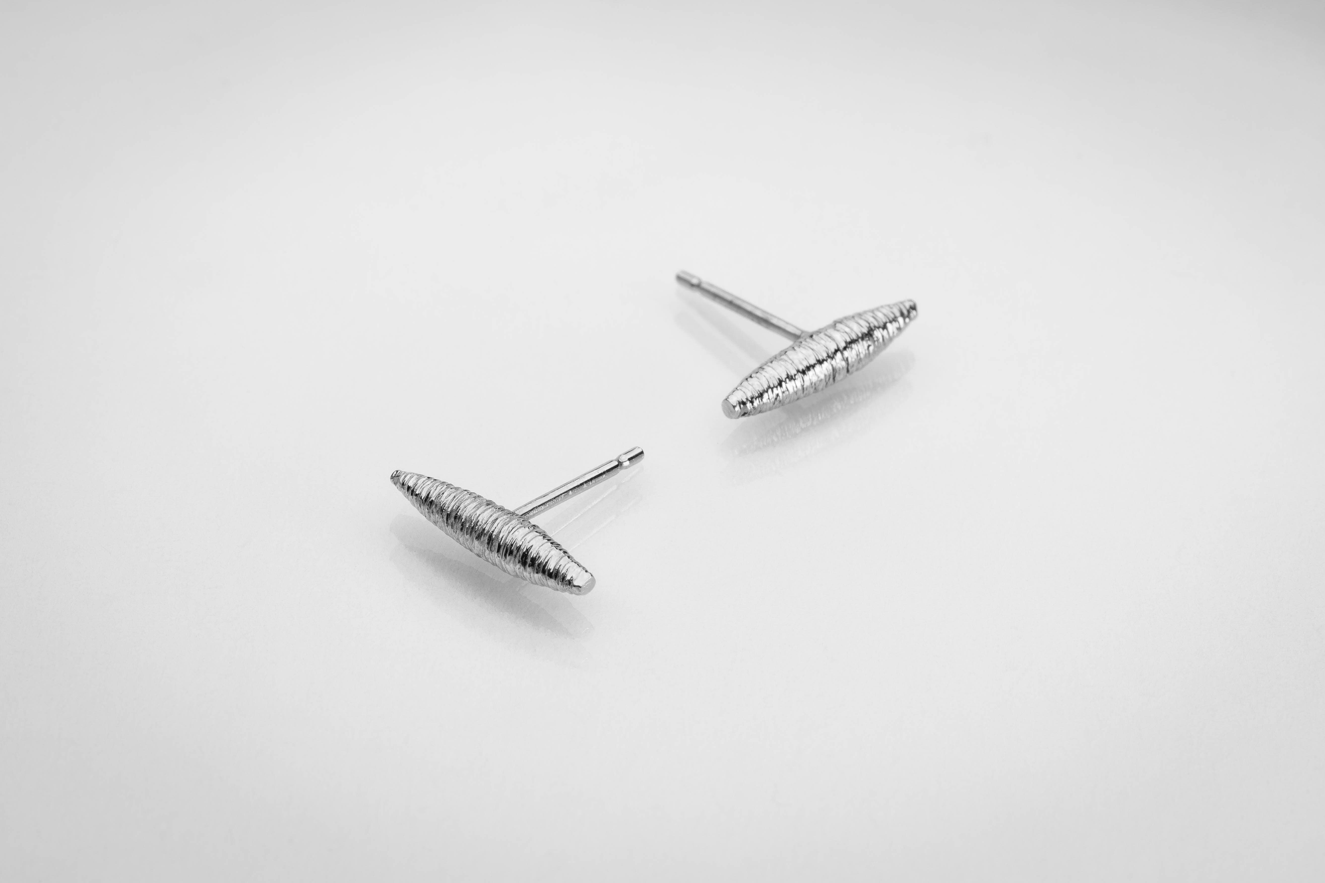 Martina Hamilton Earrings Síoda | Sterling Silver Stud Earrings Petite