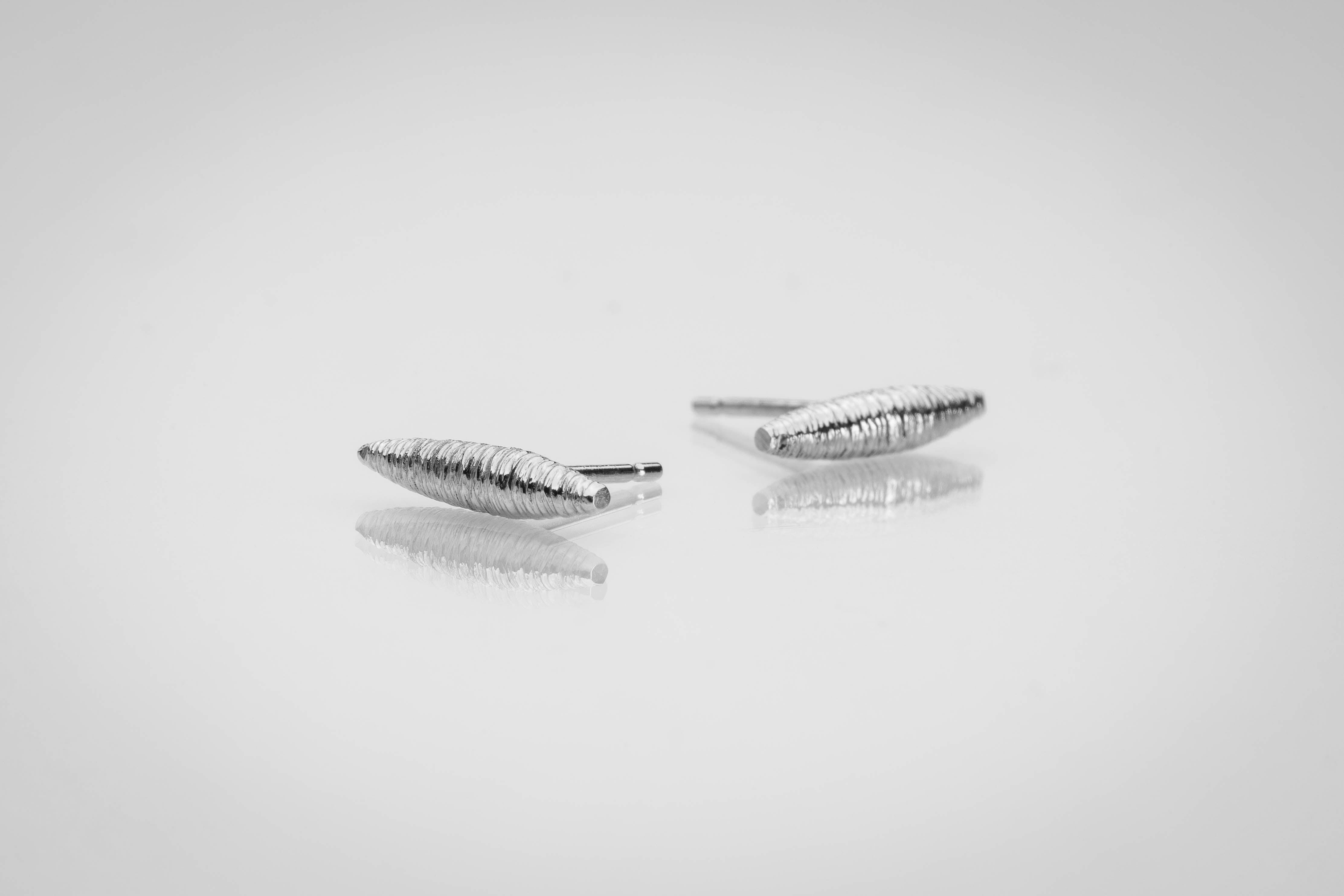 Martina Hamilton Earrings Síoda | Sterling Silver Stud Earrings Petite
