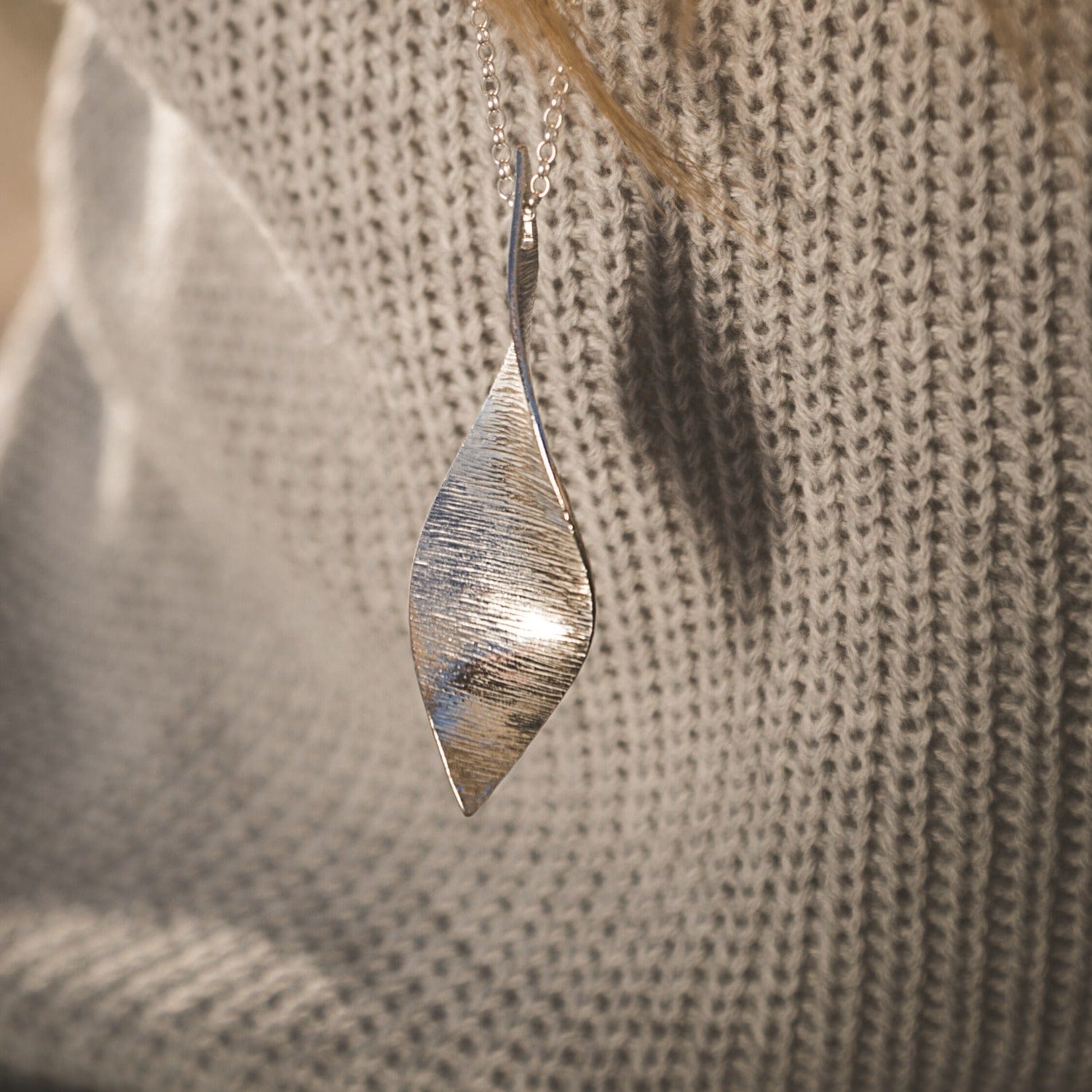 Martina Hamilton Pendants/Necklaces Bean Rí­ | Sterling Silver Pendant Signature