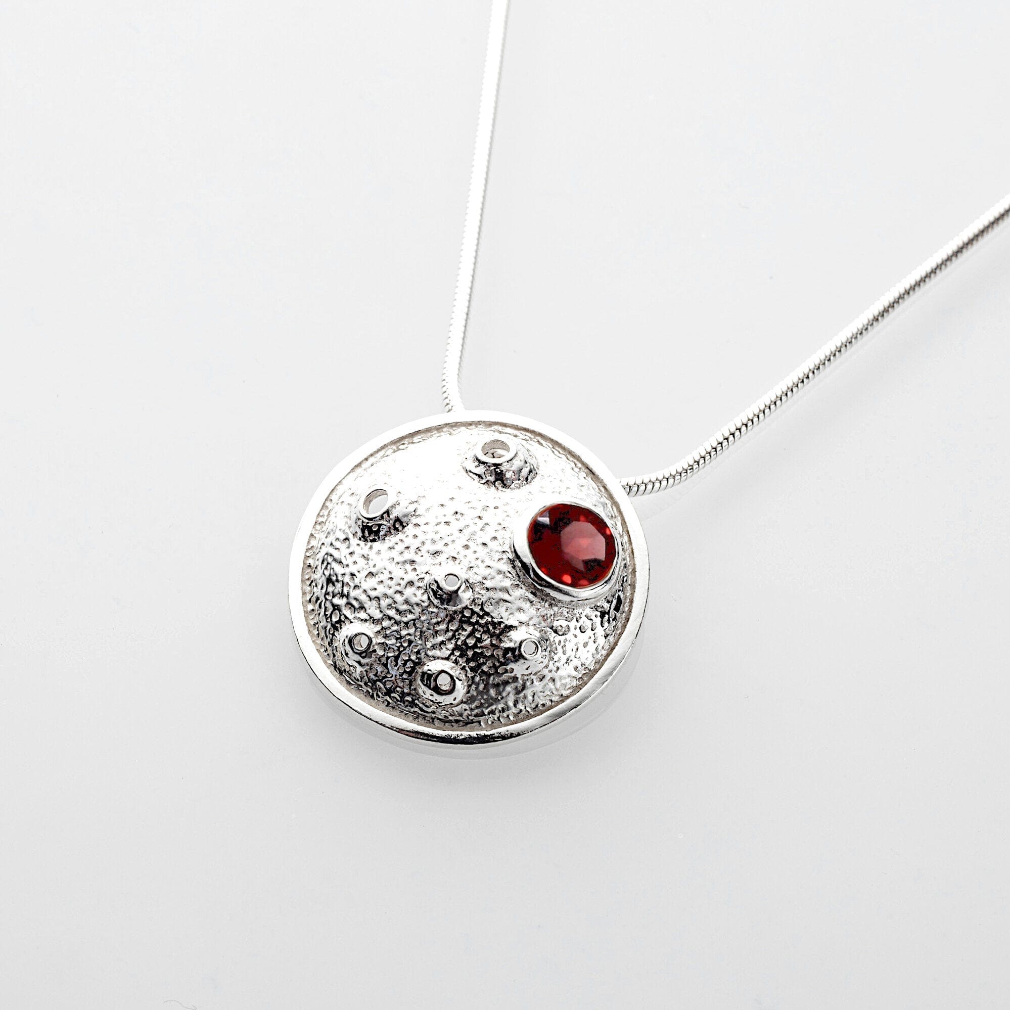 Martina Hamilton Pendants/Necklaces Blue Moon | Sterling Silver and Semi Precious Stone Pendant Medium