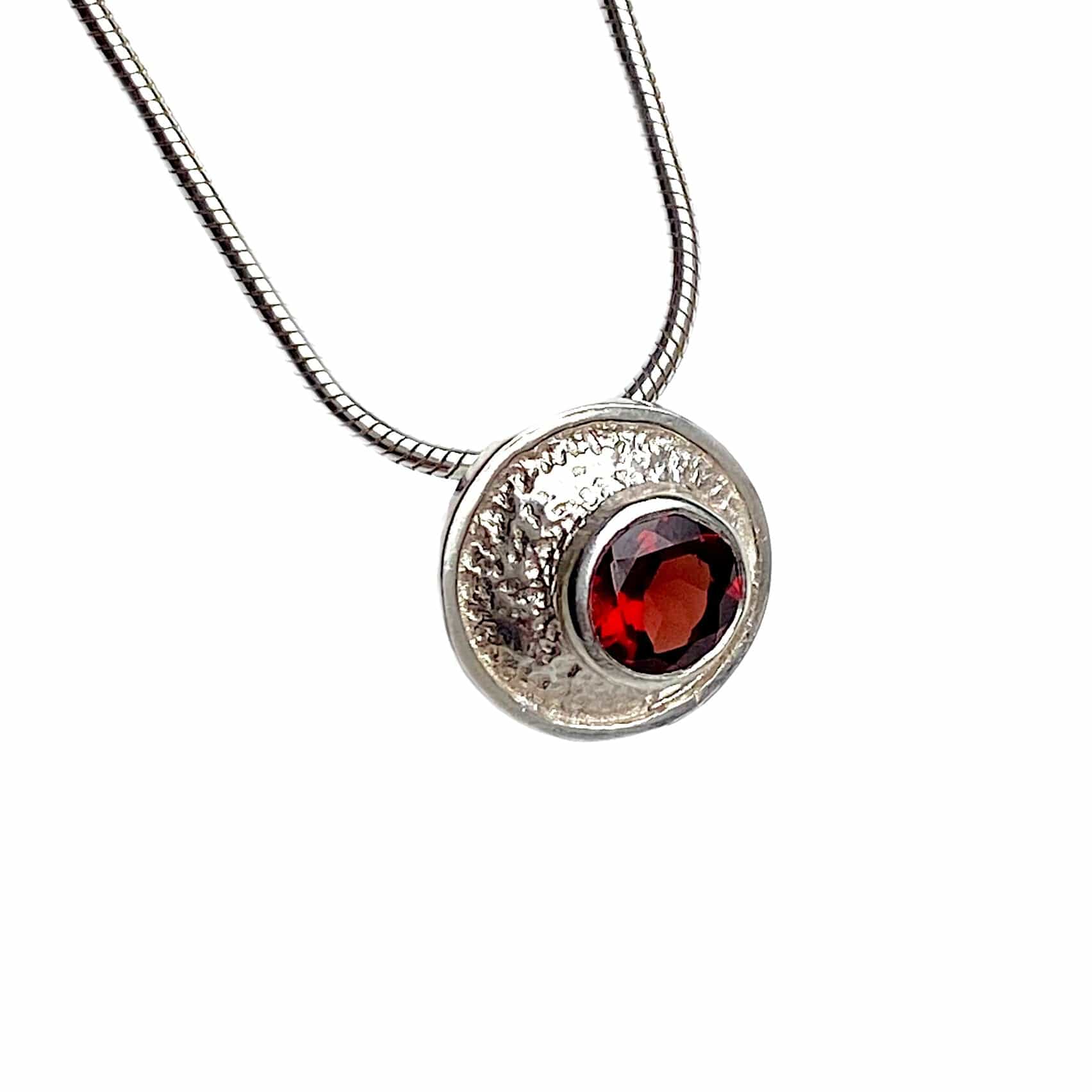 Martina Hamilton Pendants/Necklaces Blue Moon | Sterling Silver and Semi Precious Stone Pendant Small