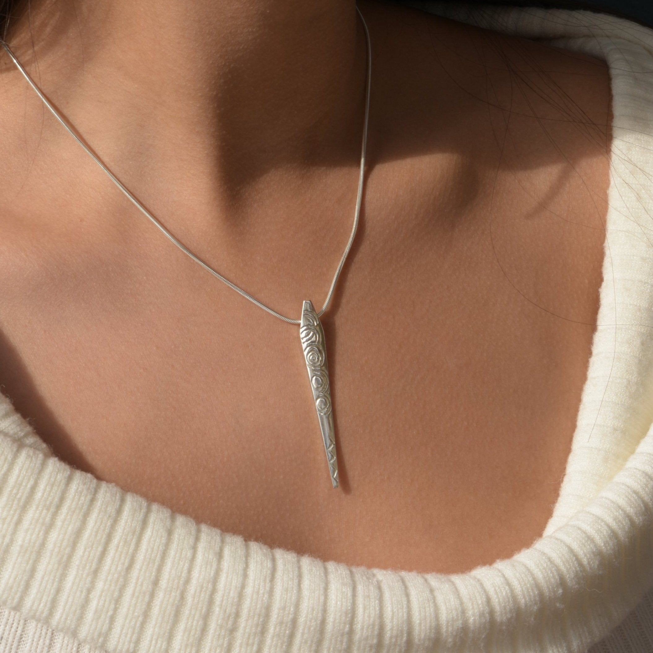 Martina Hamilton Pendants/Necklaces Carrowmore | Sterling Silver Pendant Large