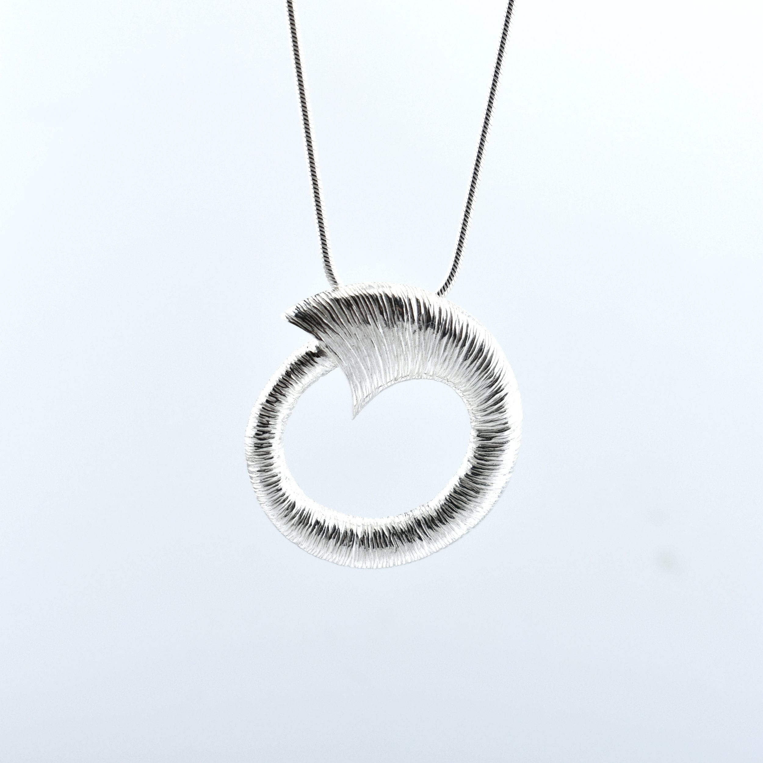 Martina Hamilton Pendants/Necklaces Croí­ Sliogán | Sterling Silver Pendant Signature
