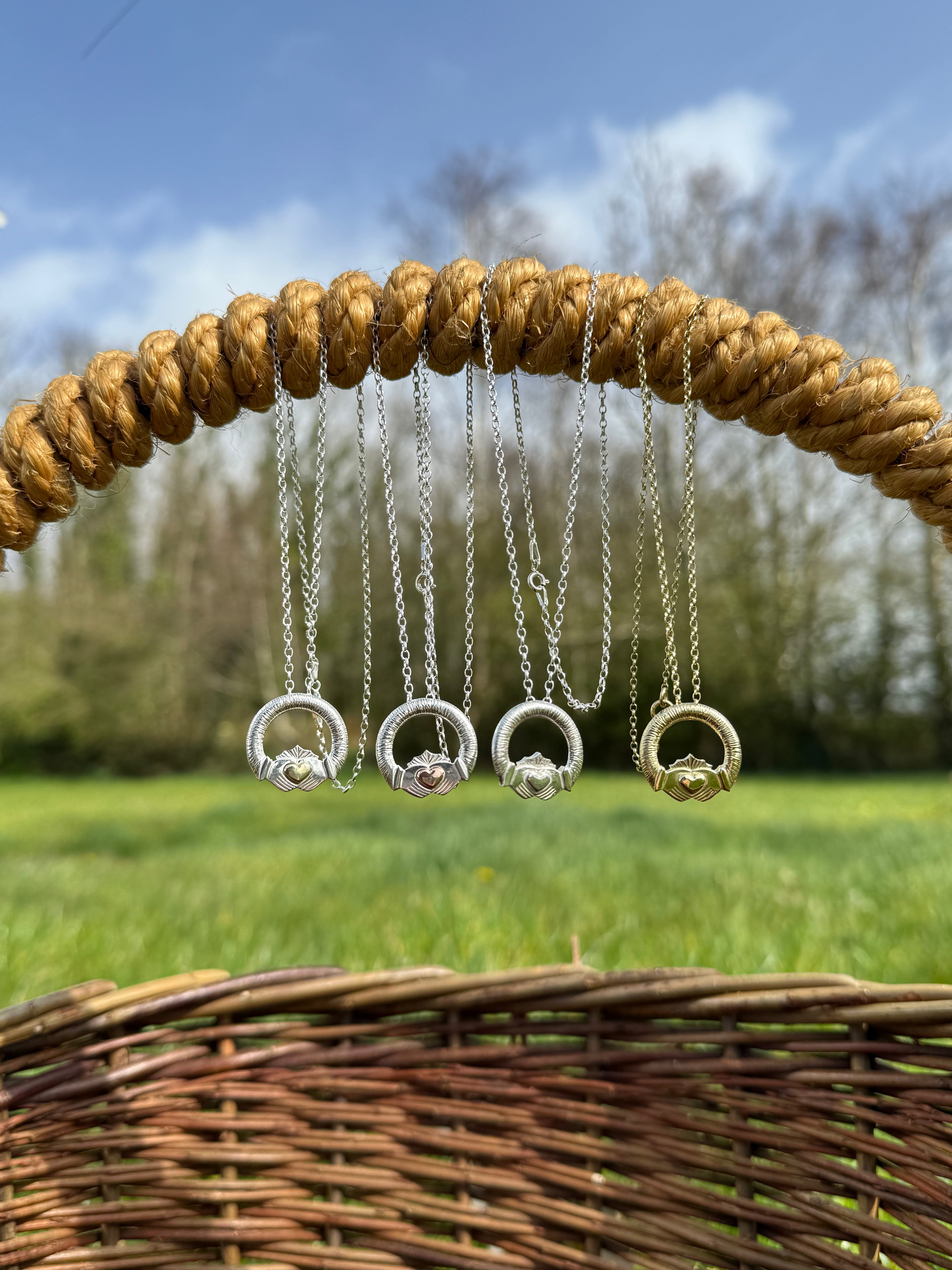 Martina Hamilton Pendants/Necklaces Ériu | Claddagh Sterling Silver Pendant