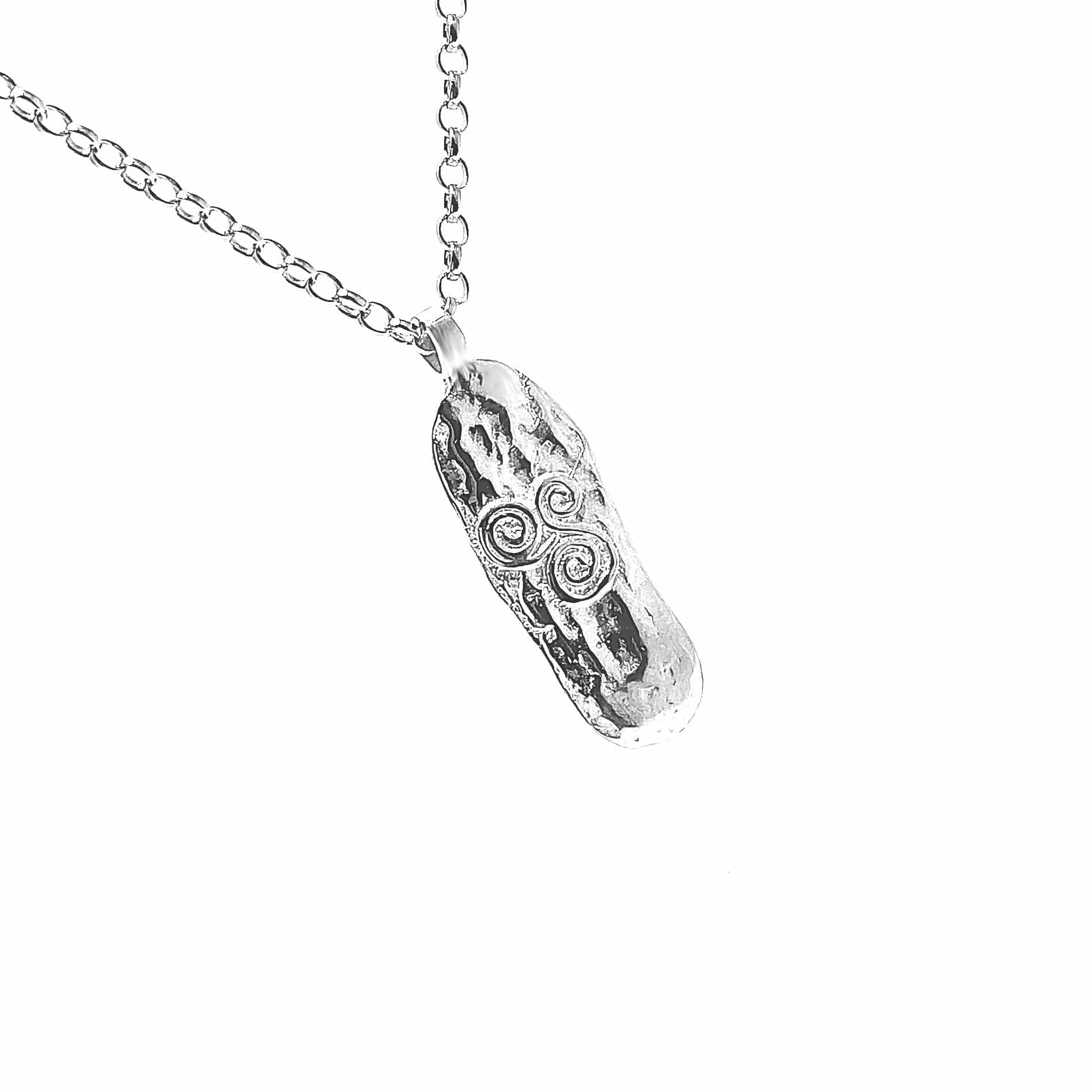 Martina Hamilton Pendants/Necklaces Newgrange | Sterling Silver Pendant Medium