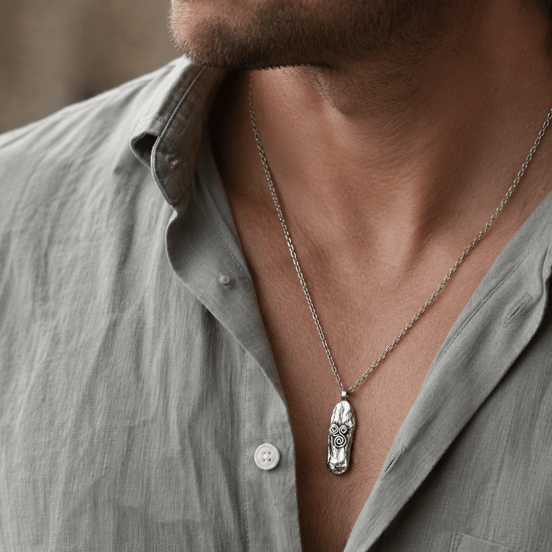 Martina Hamilton Pendants/Necklaces Newgrange | Sterling Silver Pendant Medium