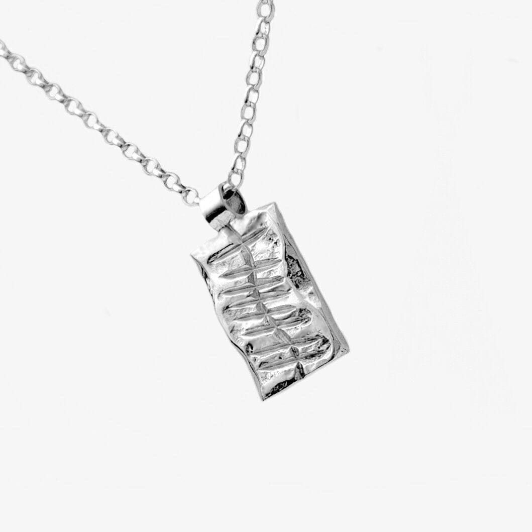 Martina Hamilton Ogham | Sterling Silver GrÃ¡ Love Pendant