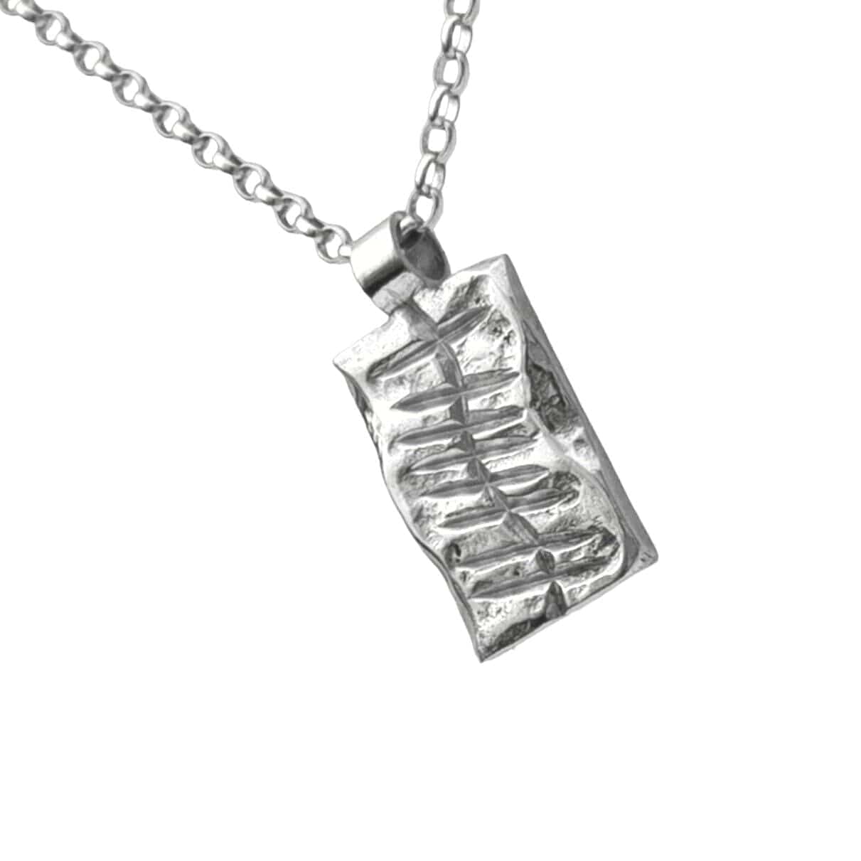 Martina Hamilton Ogham | Sterling Silver GrÃ¡ Love Pendant