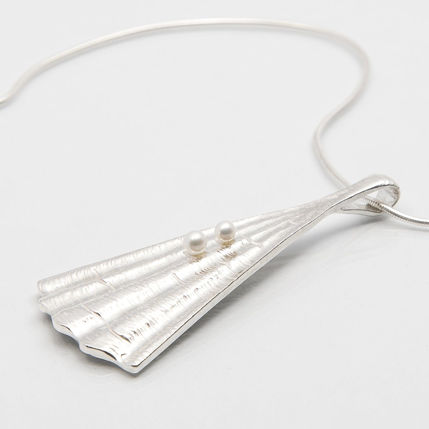 Martina Hamilton Shore | Sterling Silver and Pearl Pendant Signature