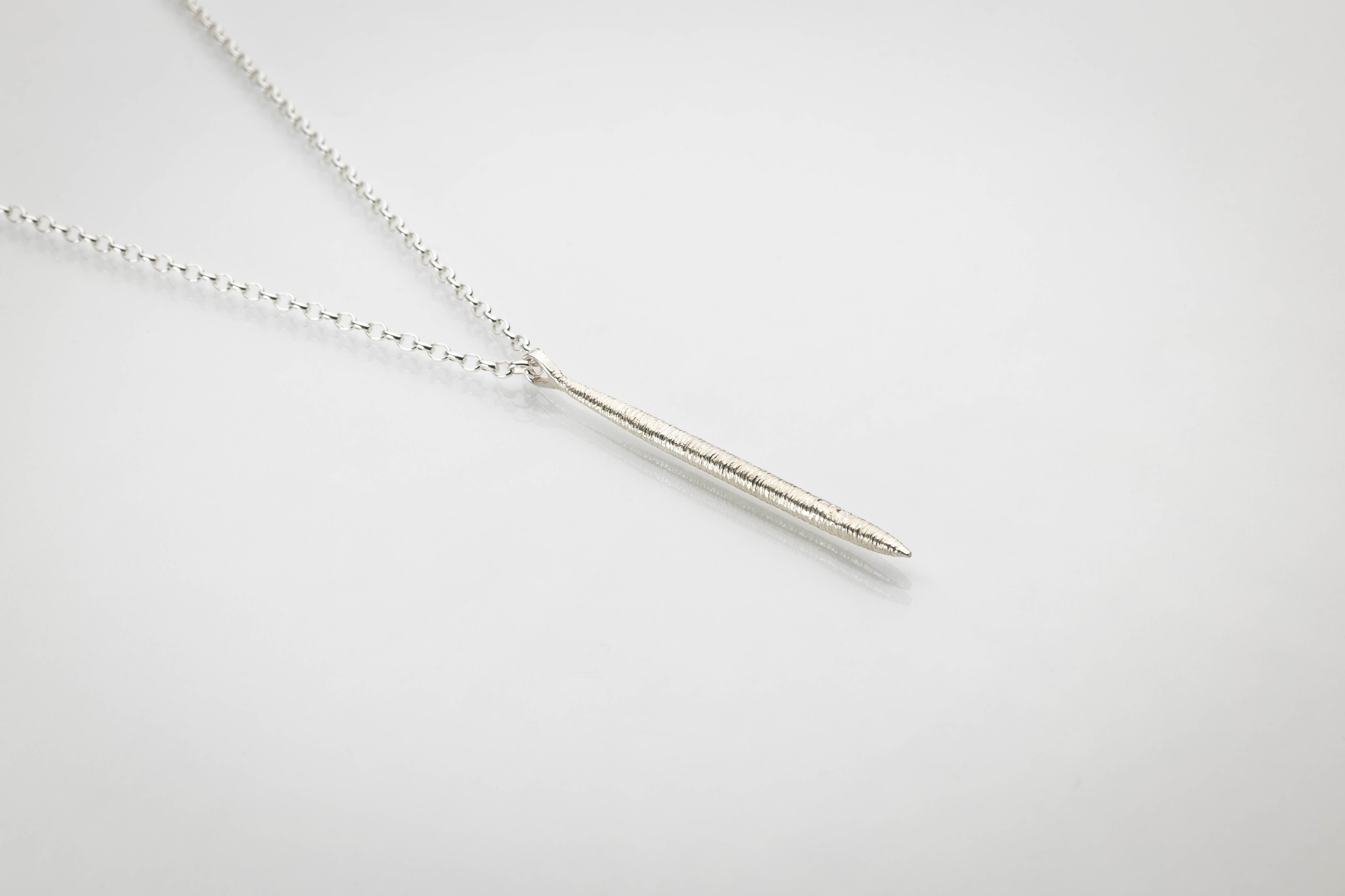 Martina Hamilton Pendants/Necklaces Síoda | Sterling Silver Long Drop Pendant