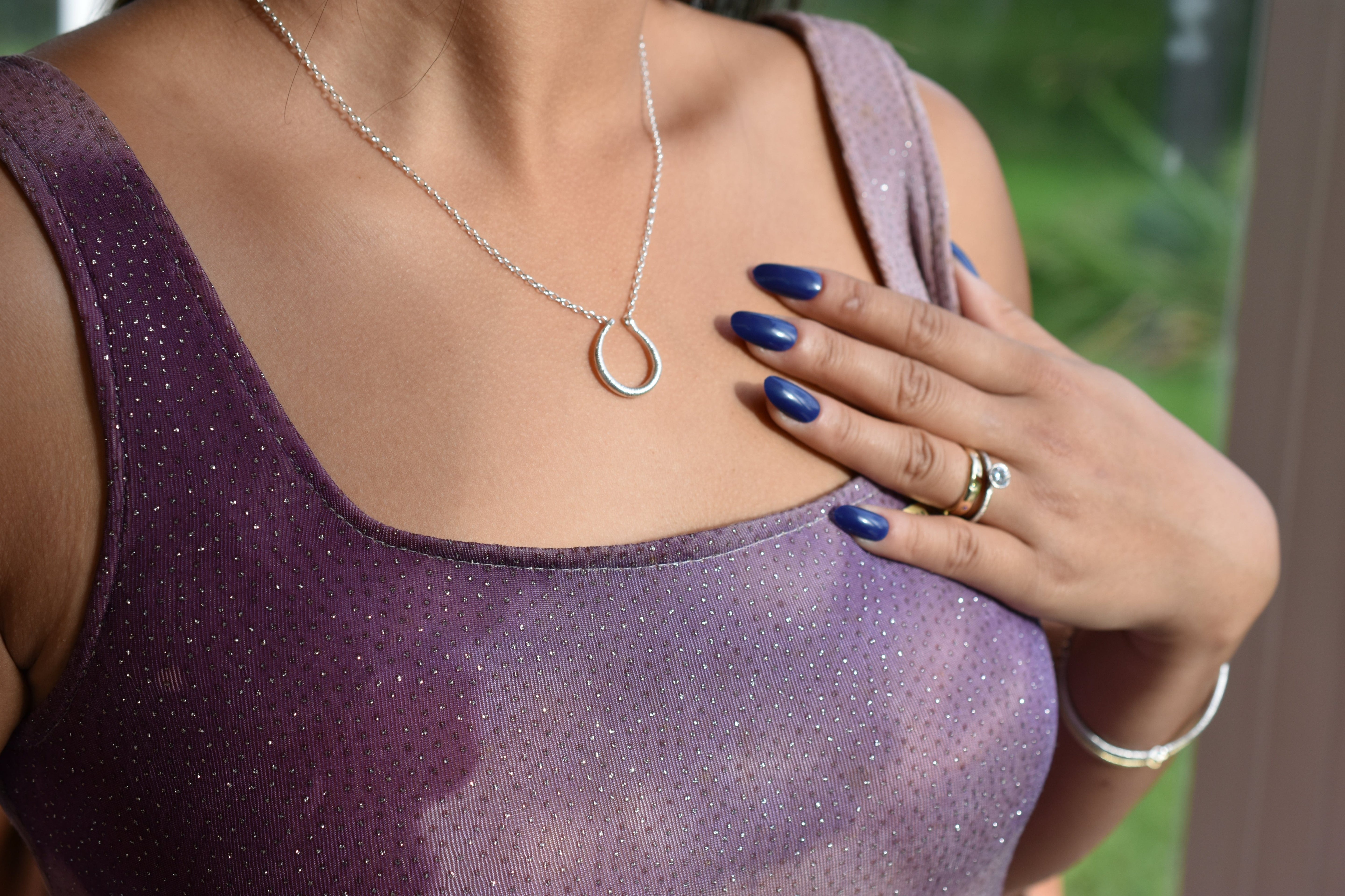 Martina Hamilton Pendants/Necklaces Síoda | Sterling Silver Torc Pendant Small