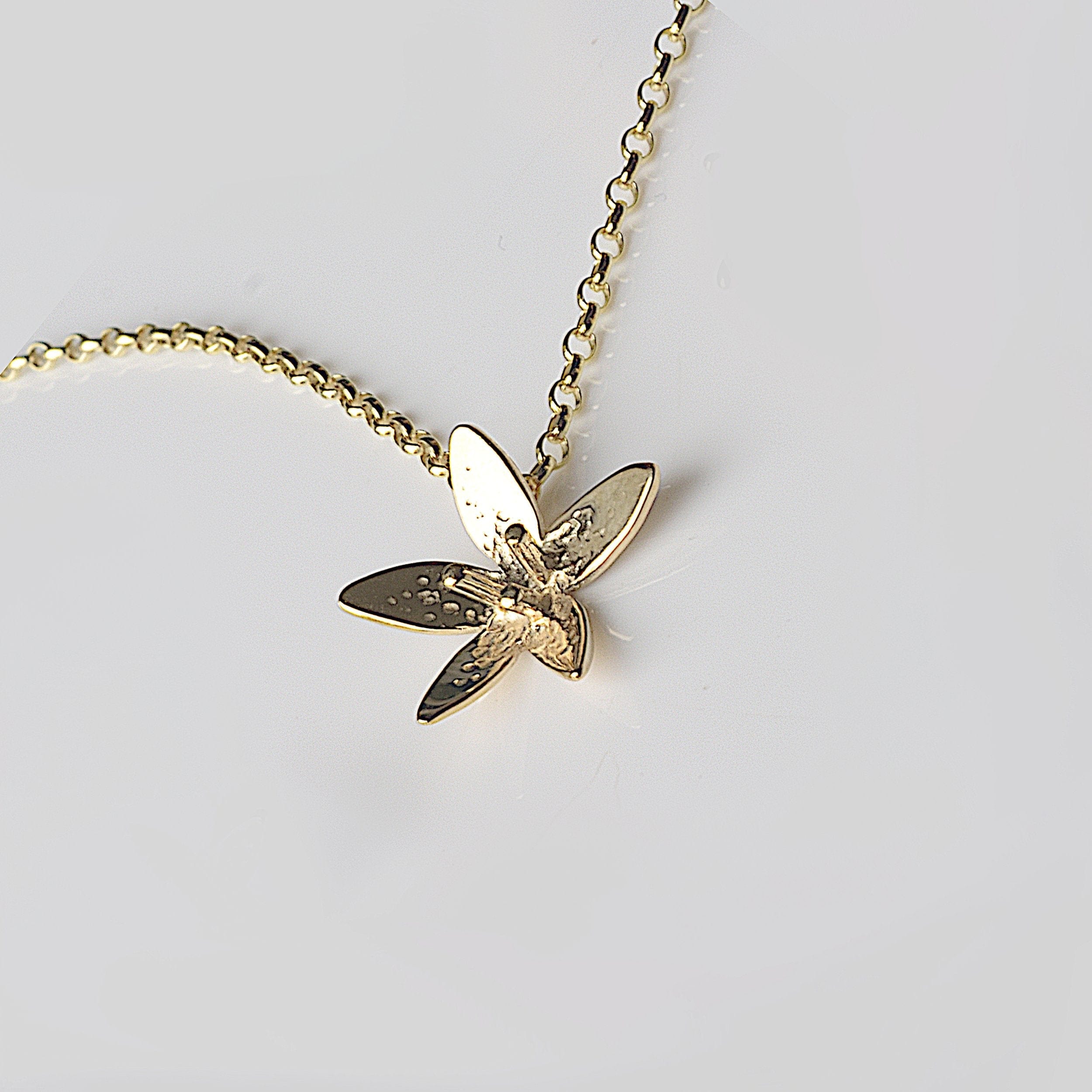 Martina Hamilton Pendants/Necklaces Star Flower | 9ct Solid Gold Pendant Small