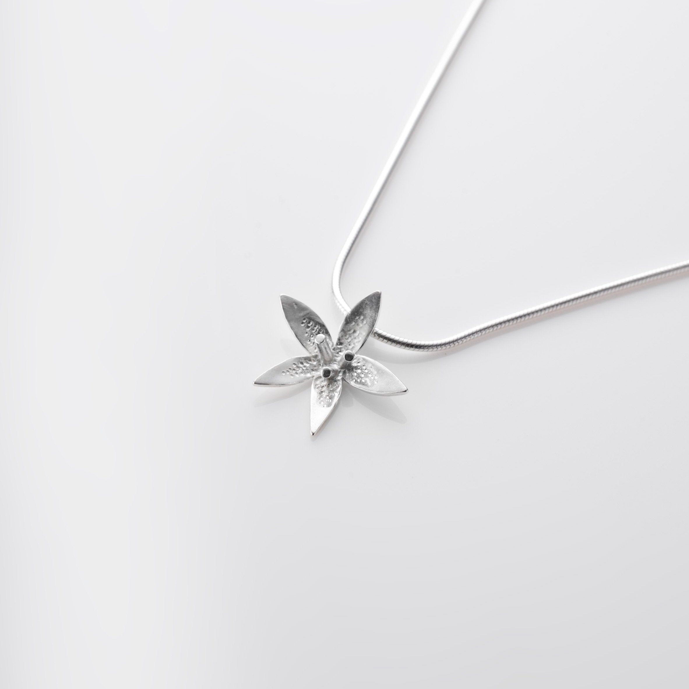 Martina Hamilton Pendants/Necklaces Star Flower | Sterling Silver Pendant Small